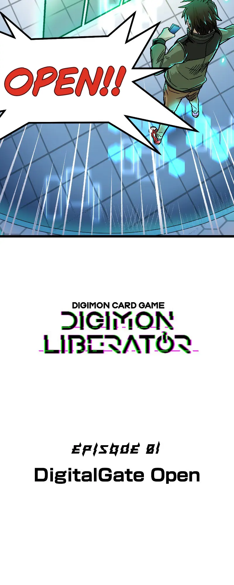 Digimon Liberator - Chapter 1: Digital Gate Open