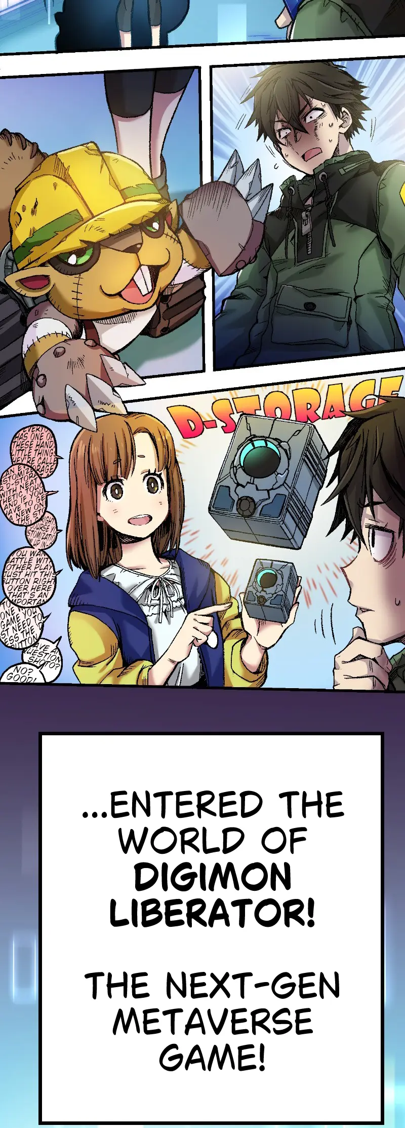 Digimon Liberator - Chapter 0: Welcome To Lacuna