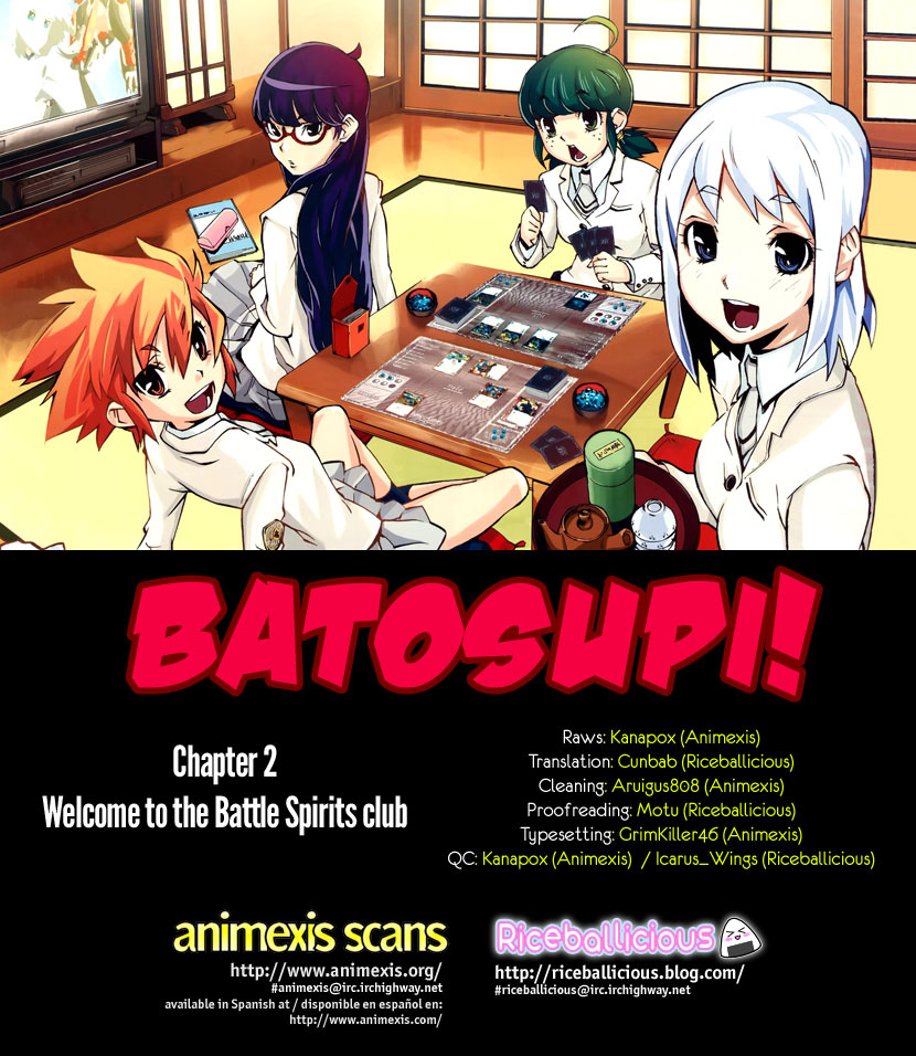 Batosupi! - Chapter 2 V2 : Welcome To The Battle Spirits Club