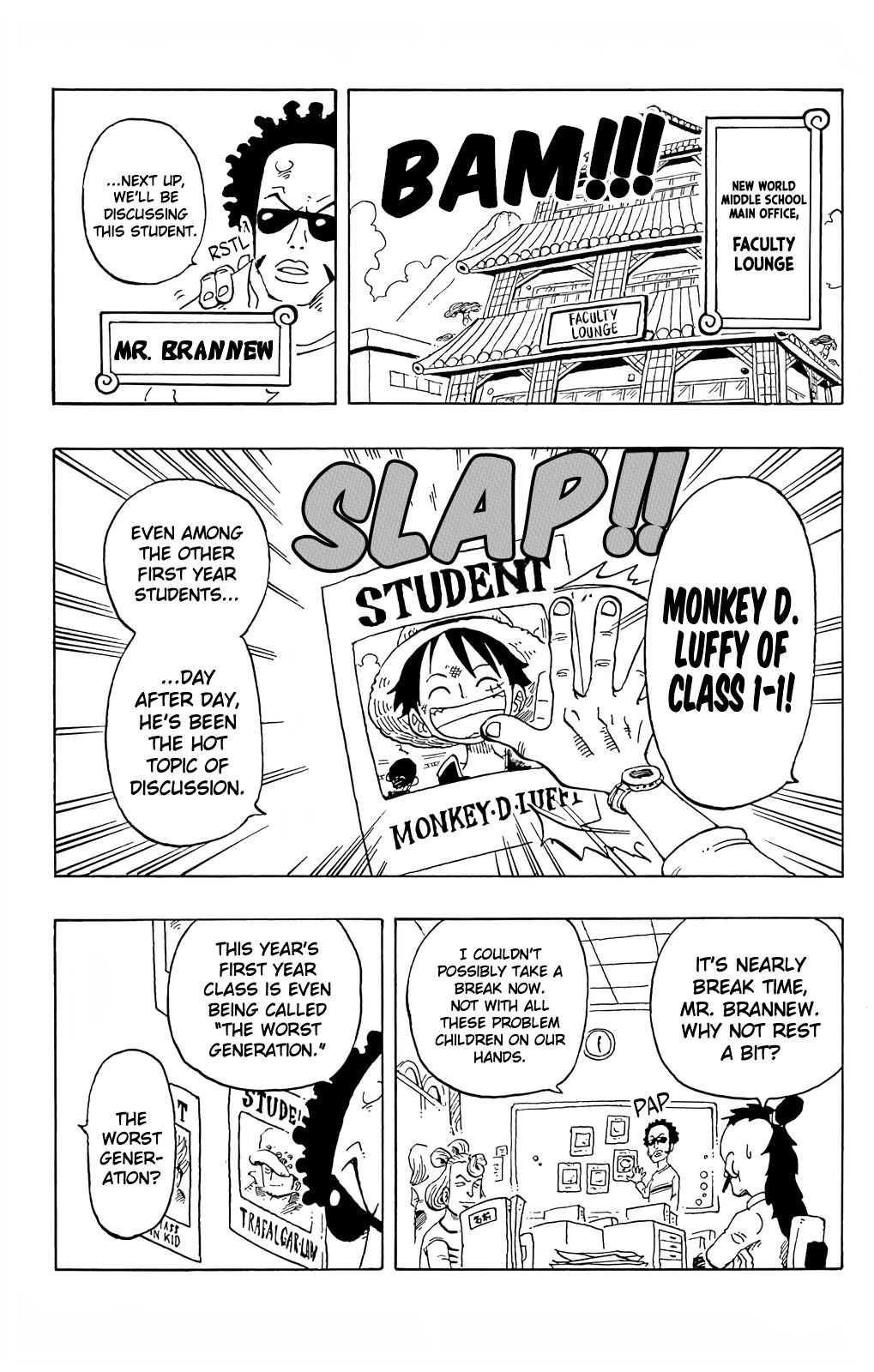 One Piece Academy - Vol.1 Chapter 4: Lunch Break