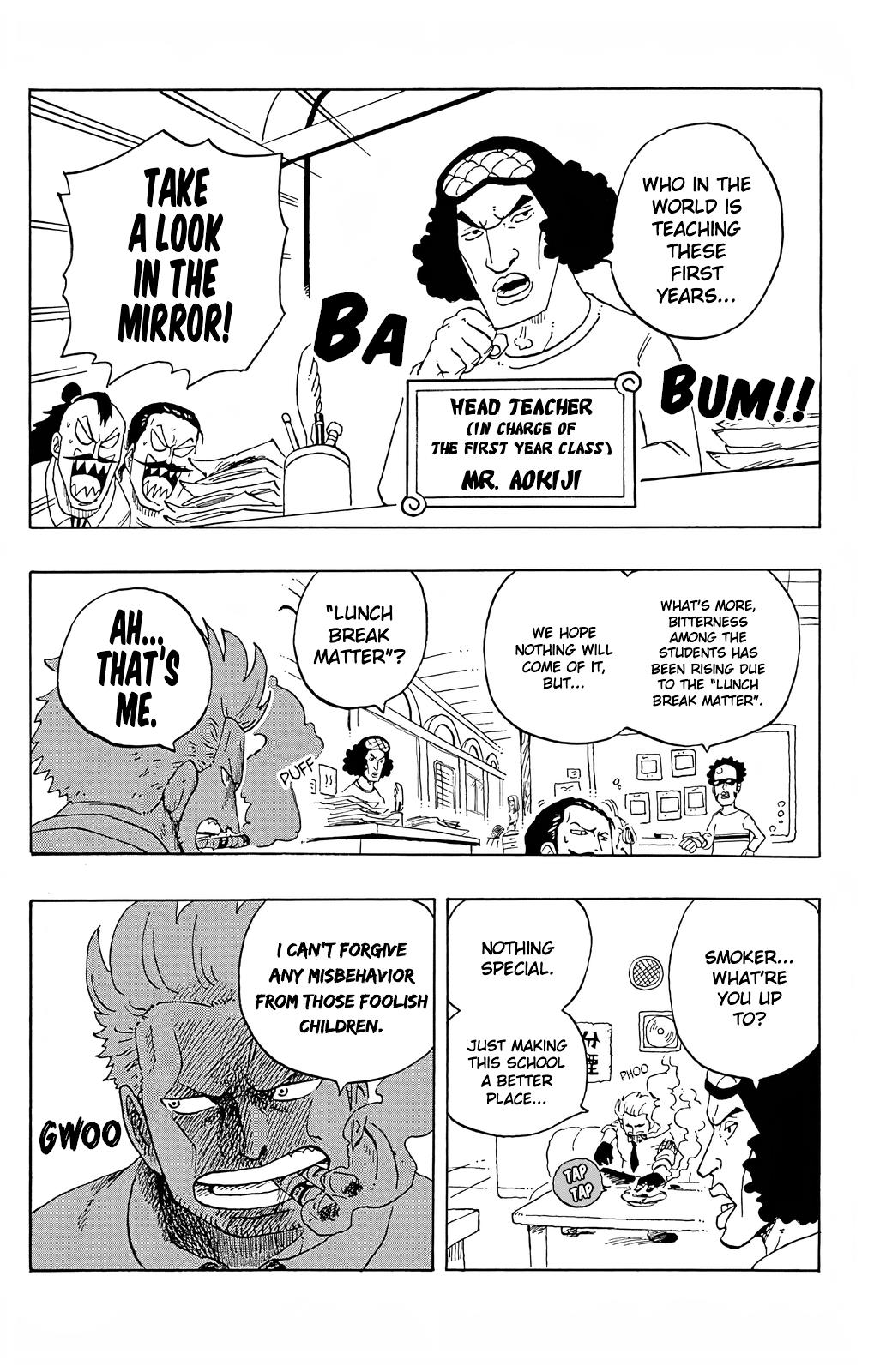 One Piece Academy - Vol.1 Chapter 4: Lunch Break