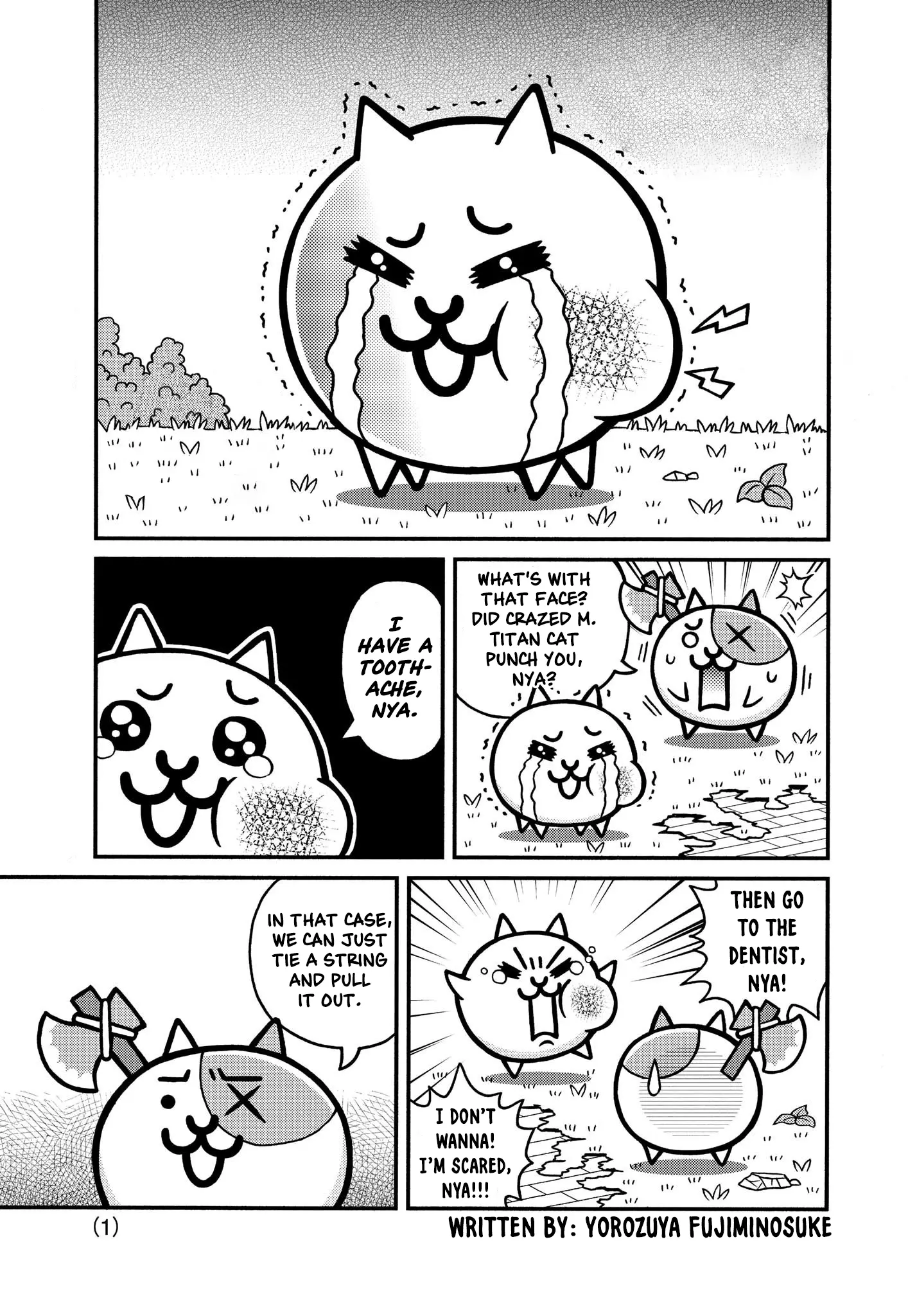 Manga! Nyanko Great War - Vol.1 Chapter 2.5