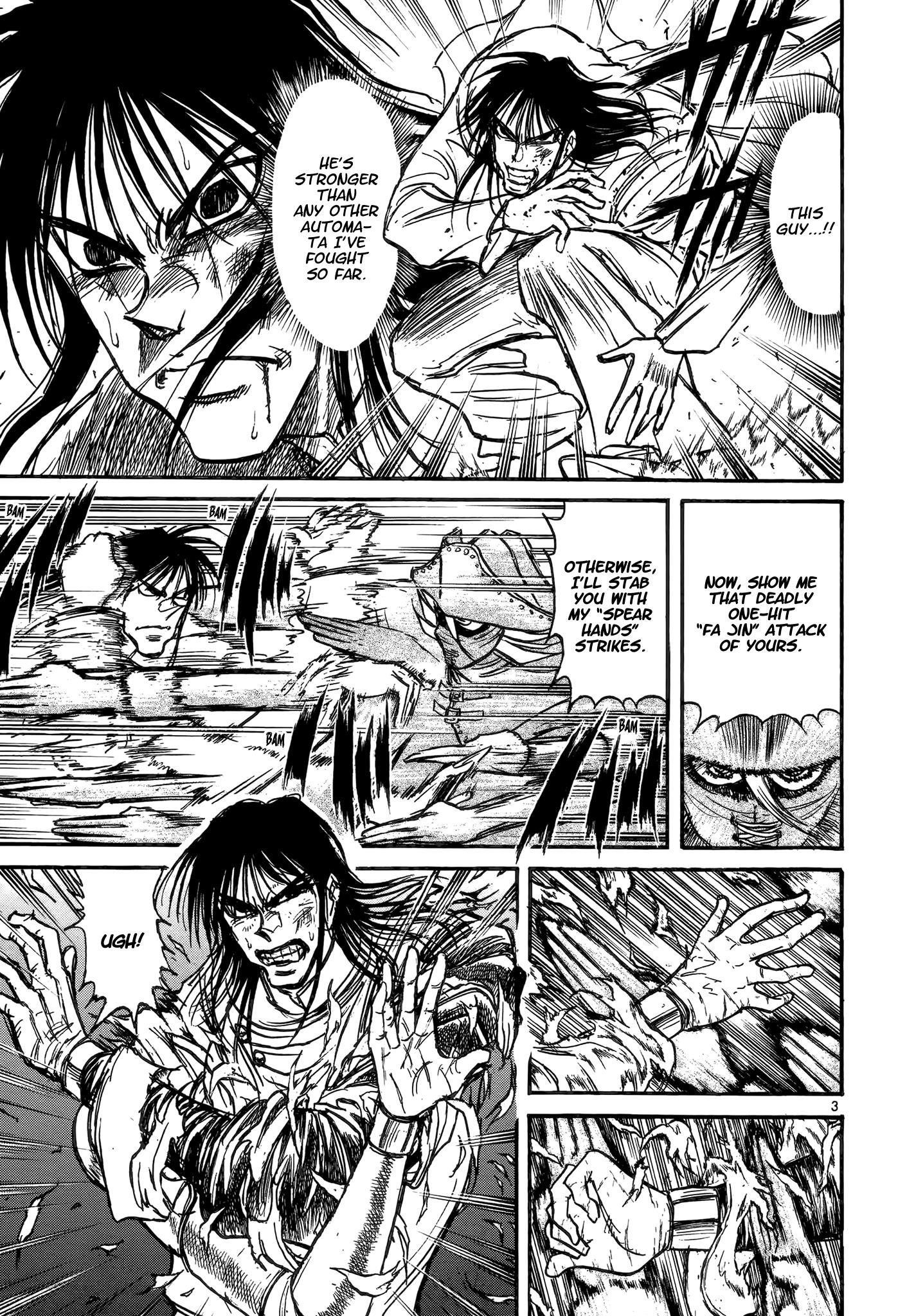 Karakuri Circus - Vol.42 Chapter 415: Deus Ex Machina - Act 82 - One Shot Of Defeat