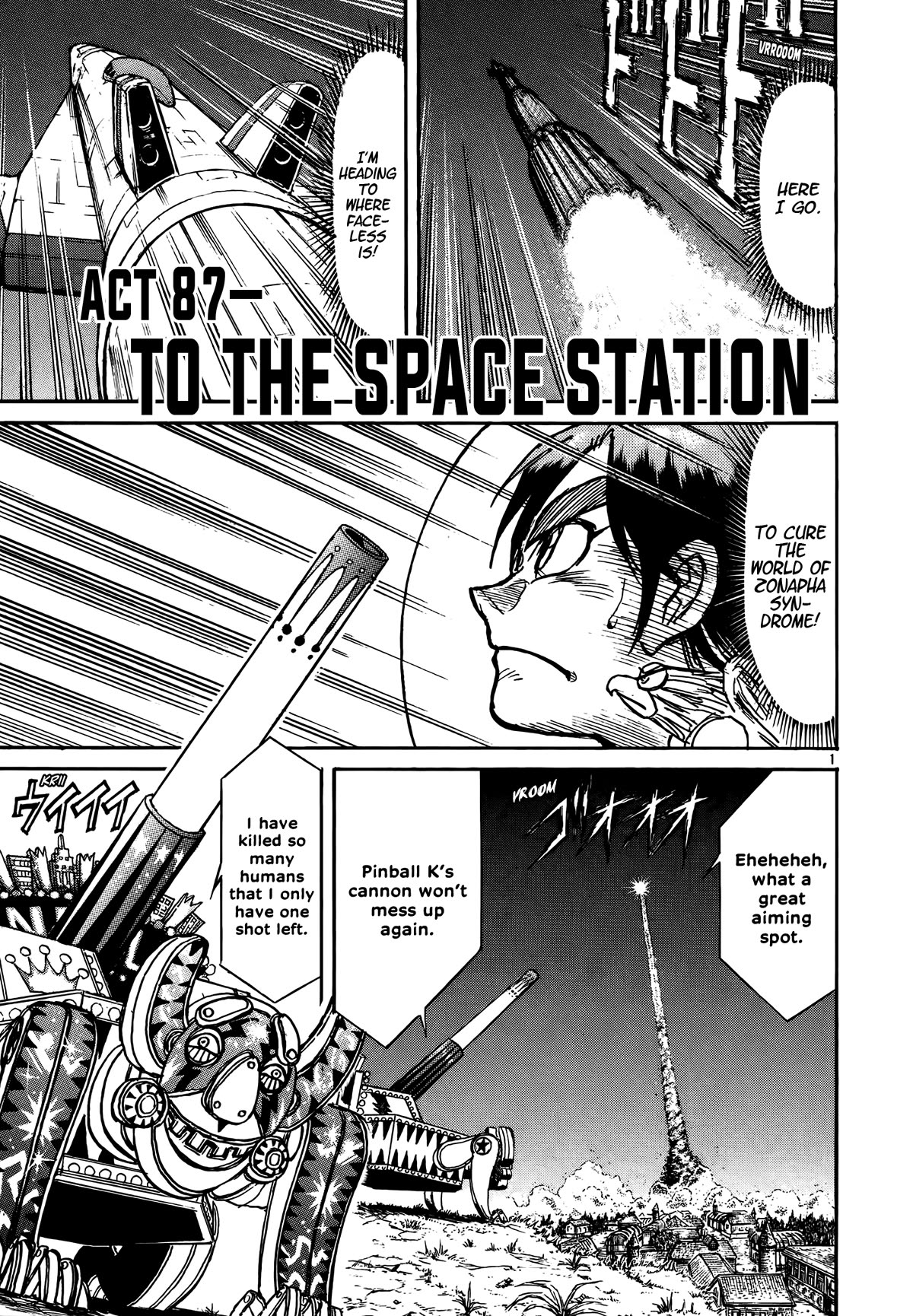 Karakuri Circus - Chapter 420: Deus Ex Machina - Act 87 - To The Space Station