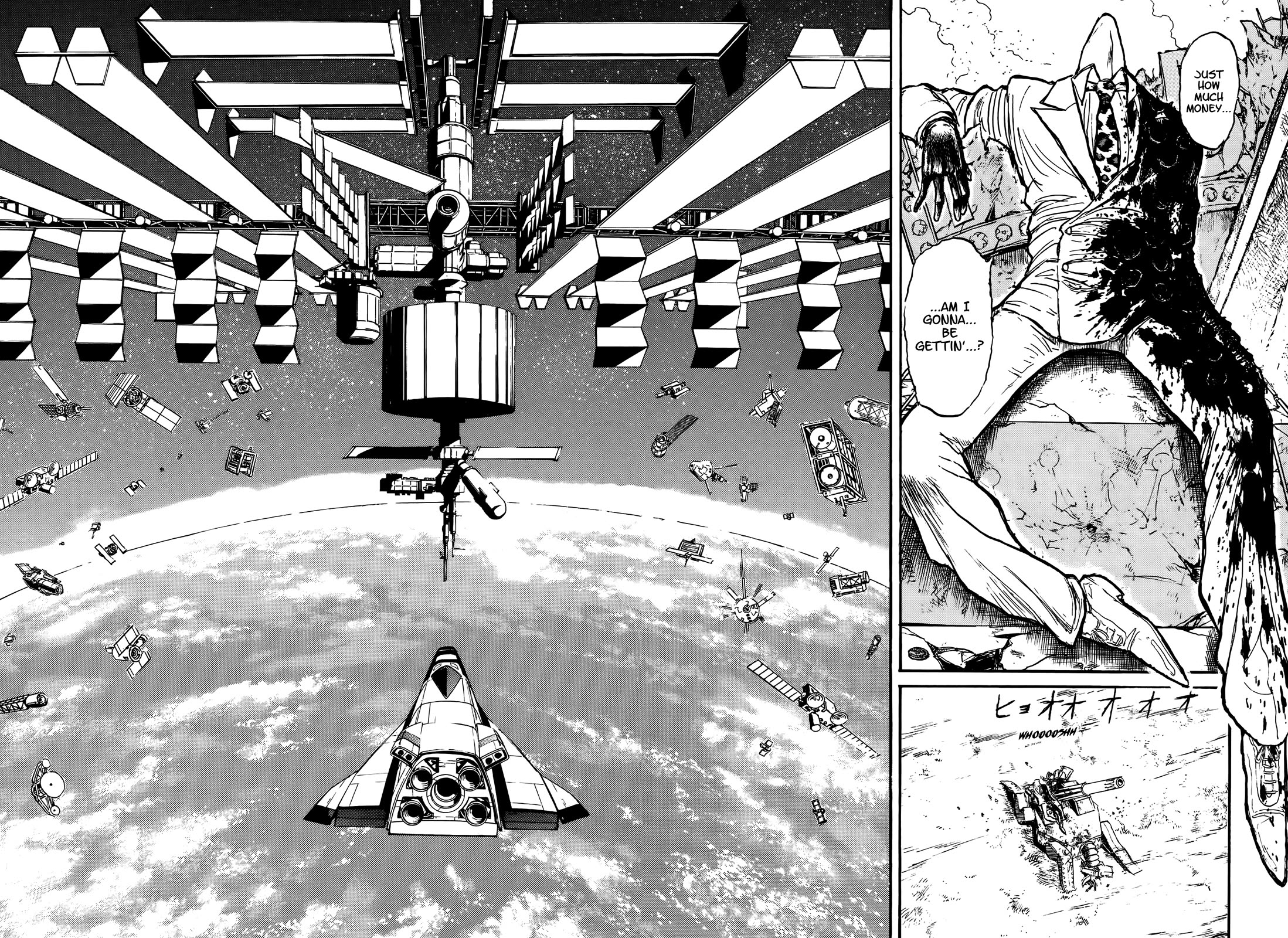 Karakuri Circus - Chapter 420: Deus Ex Machina - Act 87 - To The Space Station