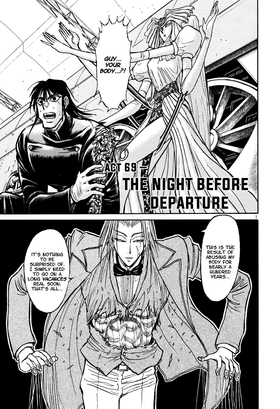 Karakuri Circus - Vol.41 Chapter 402: Deus Ex Machina - Act 69 - The Night Before Departure