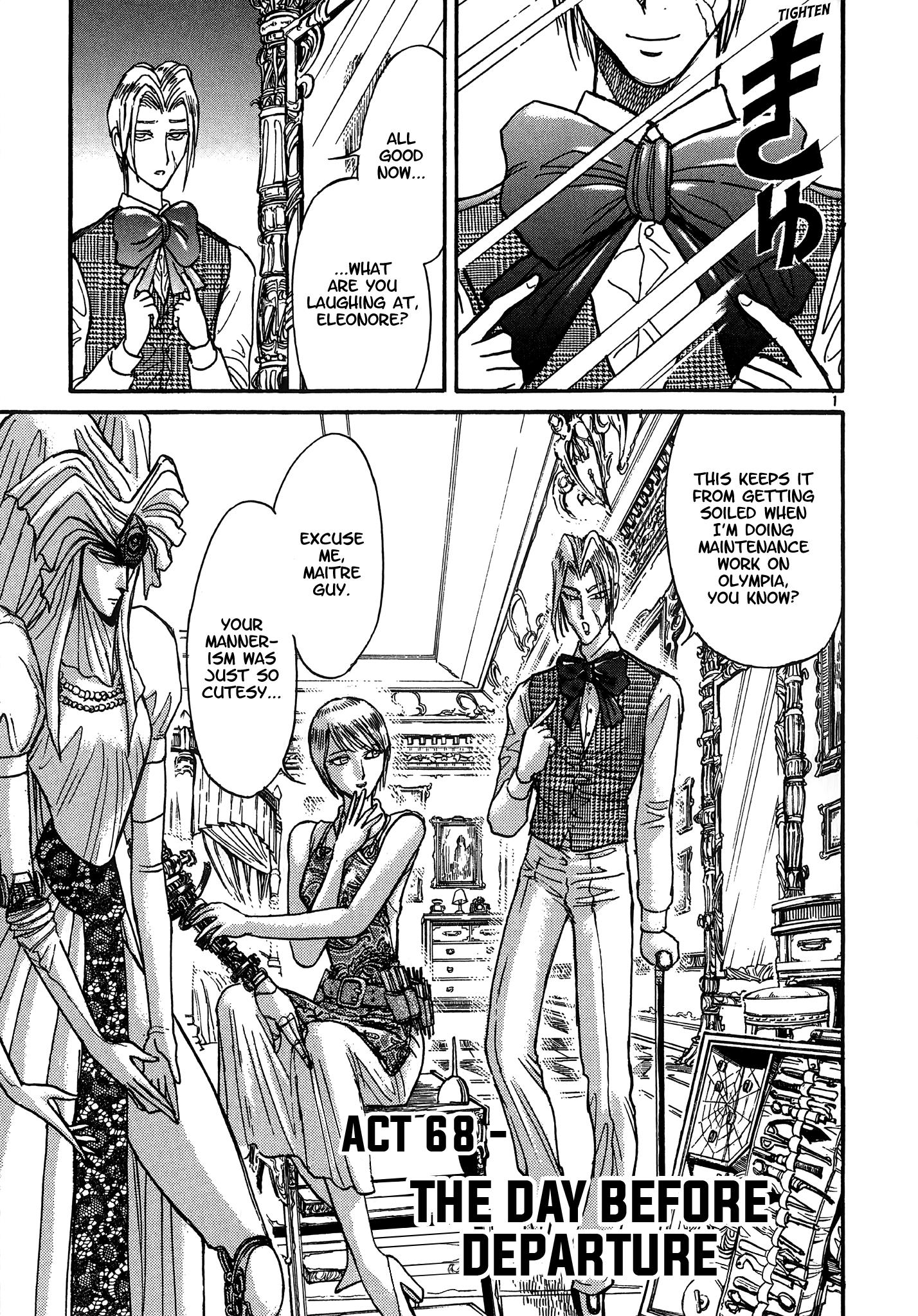 Karakuri Circus - Vol.41 Chapter 401: Deus Ex Machina - Act 68 - The Day Before Departure