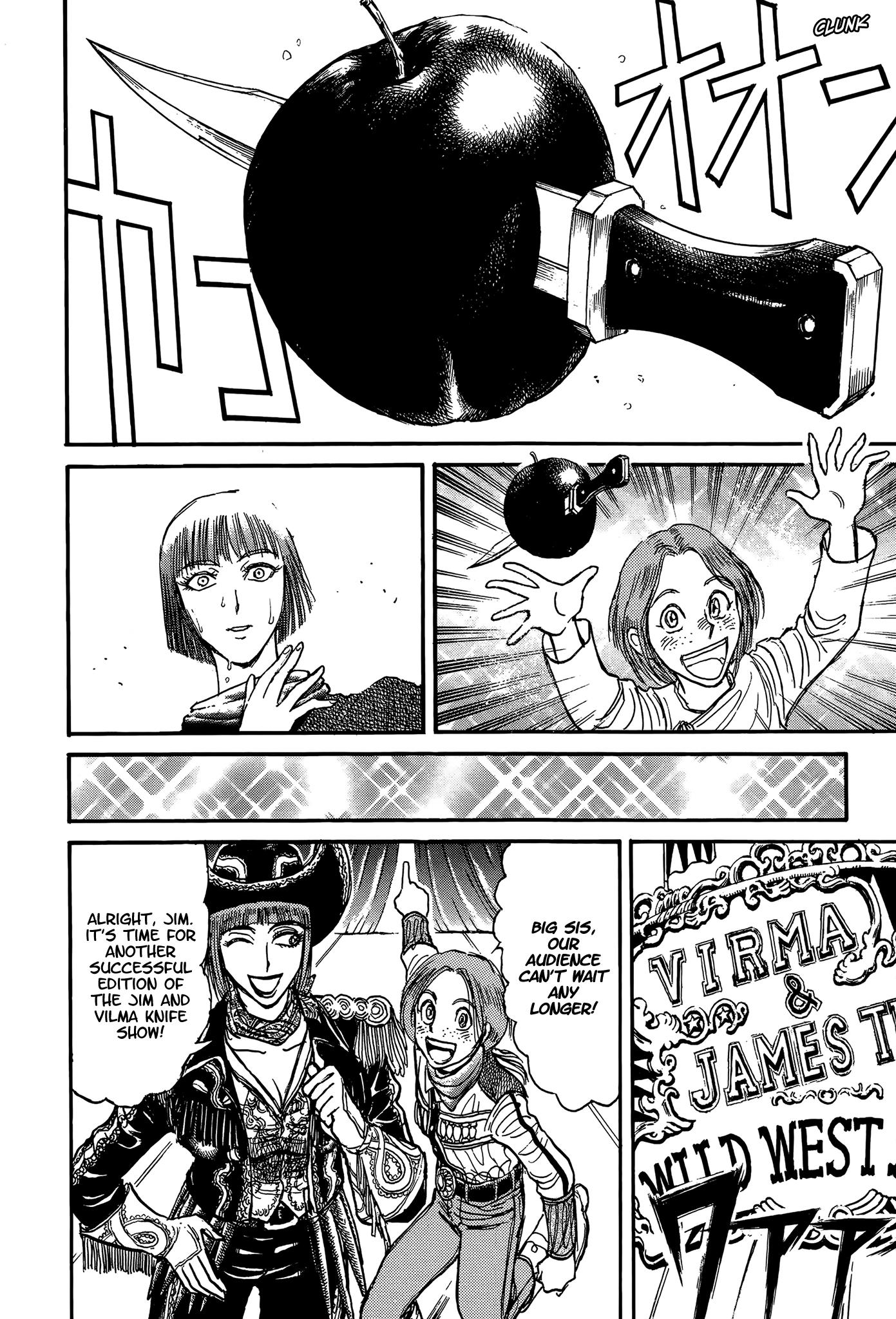 Karakuri Circus - Vol.42 Chapter 406: Deus Ex Machina - Act 73 - Black Shooting Stars