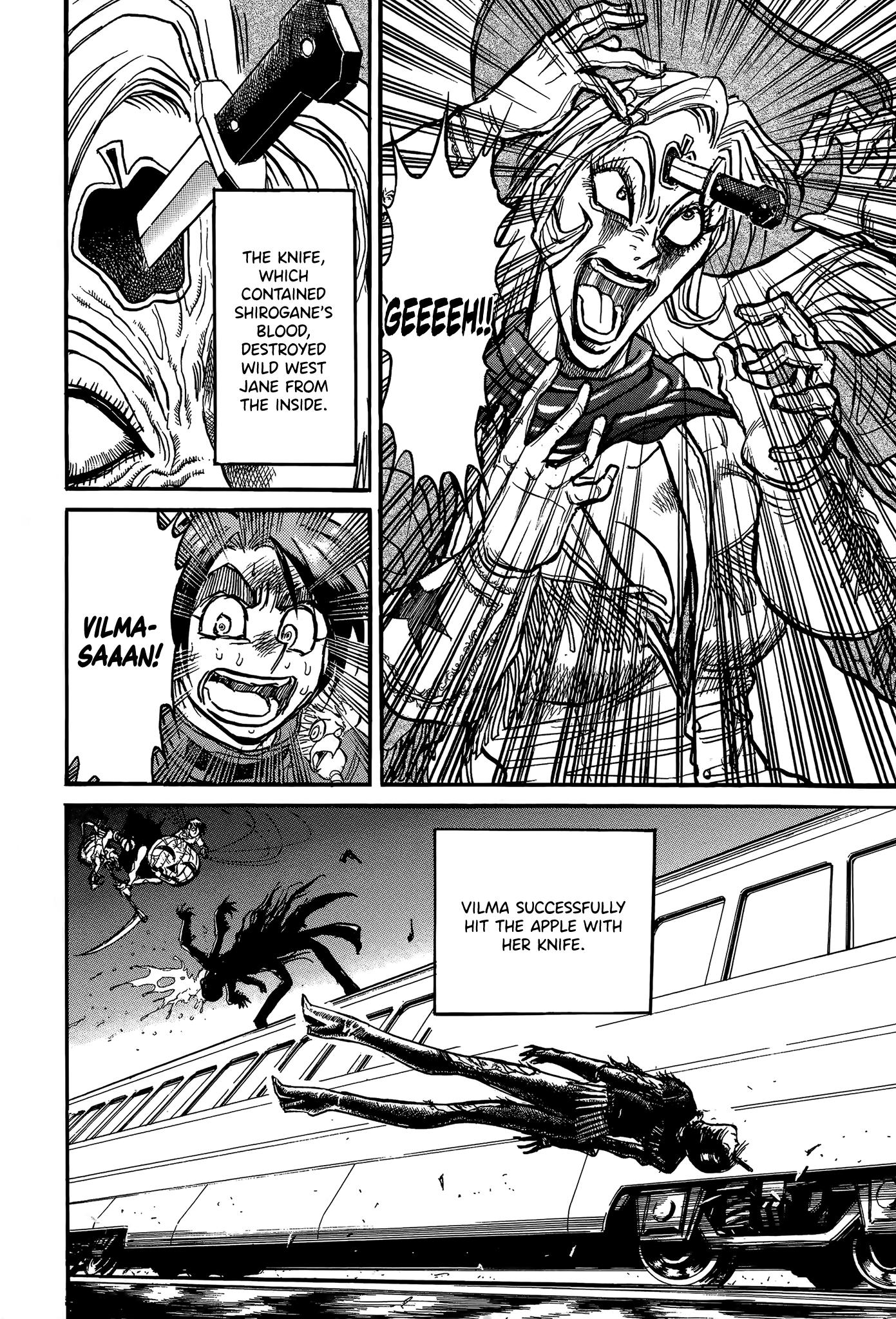 Karakuri Circus - Vol.42 Chapter 406: Deus Ex Machina - Act 73 - Black Shooting Stars