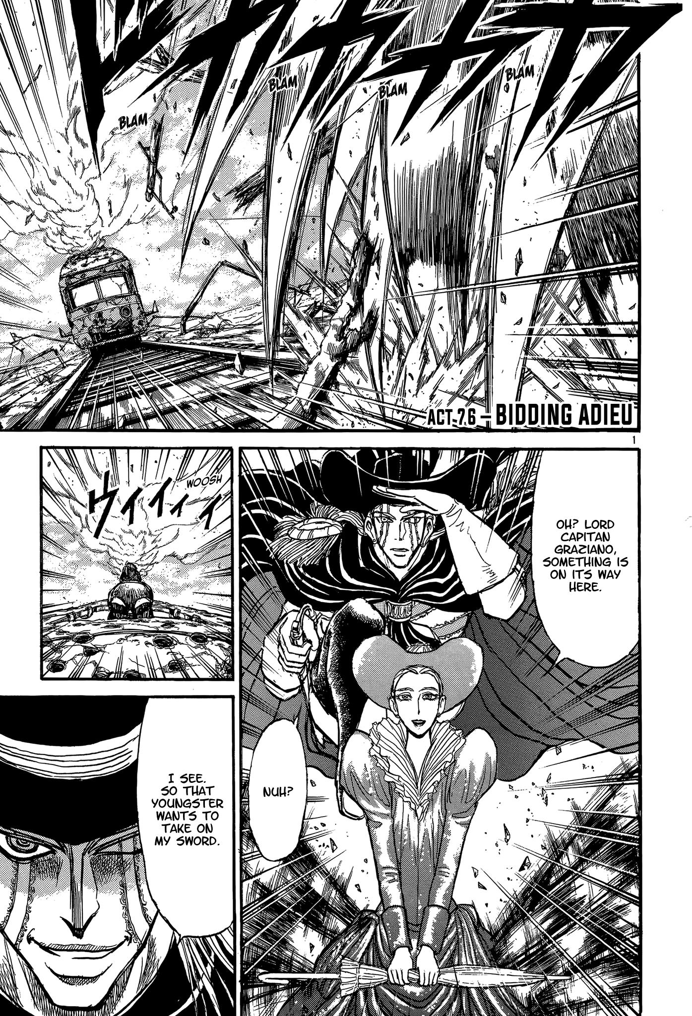 Karakuri Circus - Vol.42 Chapter 409: Deus Ex Machina - Act 76 - Bidding Adieu