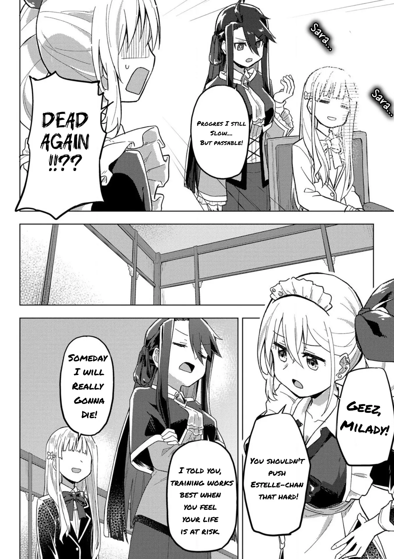 Gal Maid & Villainess: Only Milady's Happy End Will Win! - Chapter 6: Estelle-Chan's School Life