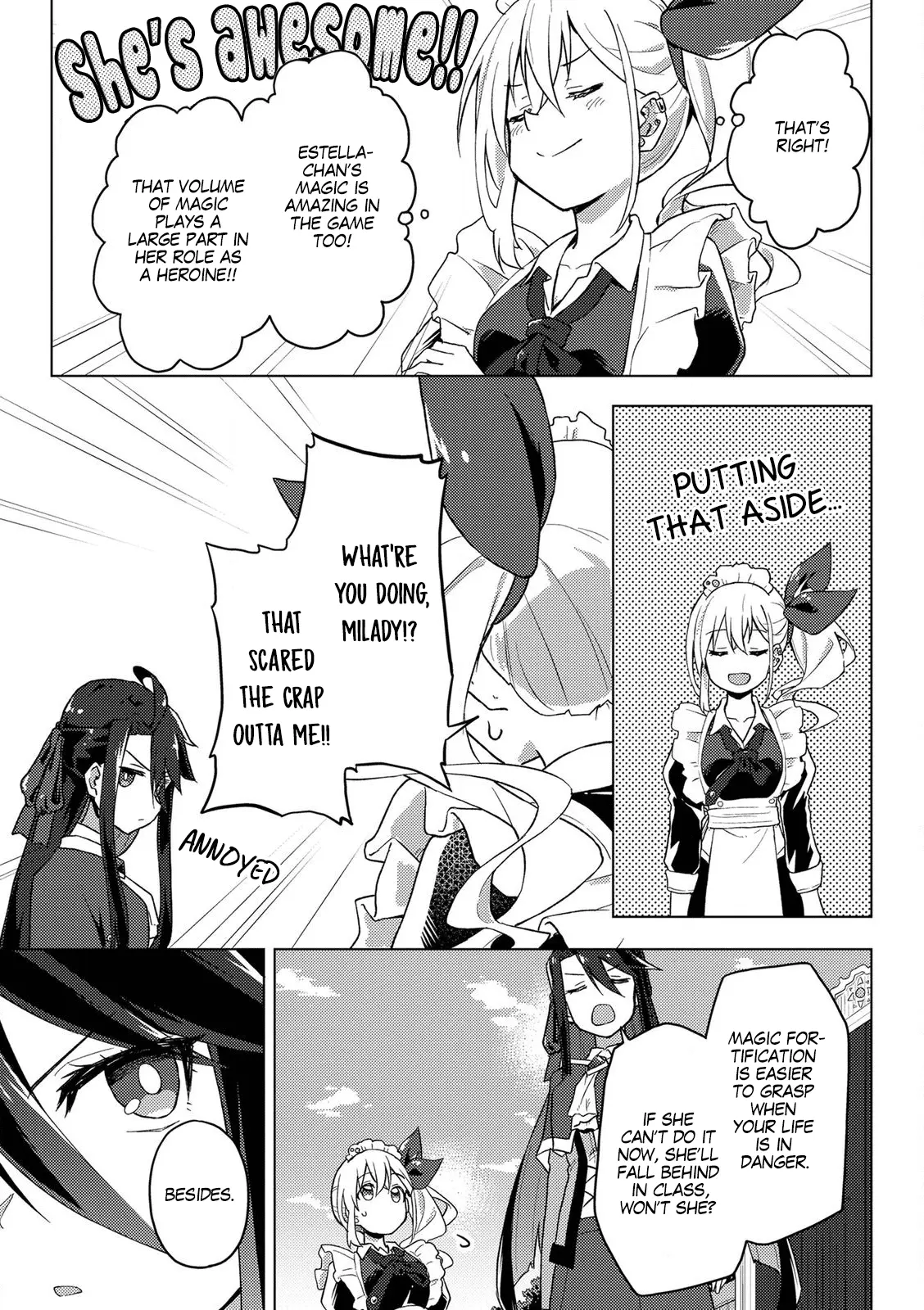 Gal Maid & Villainess: Only Milady's Happy End Will Win! - Chapter 4: Even Background Maids Can Fight?