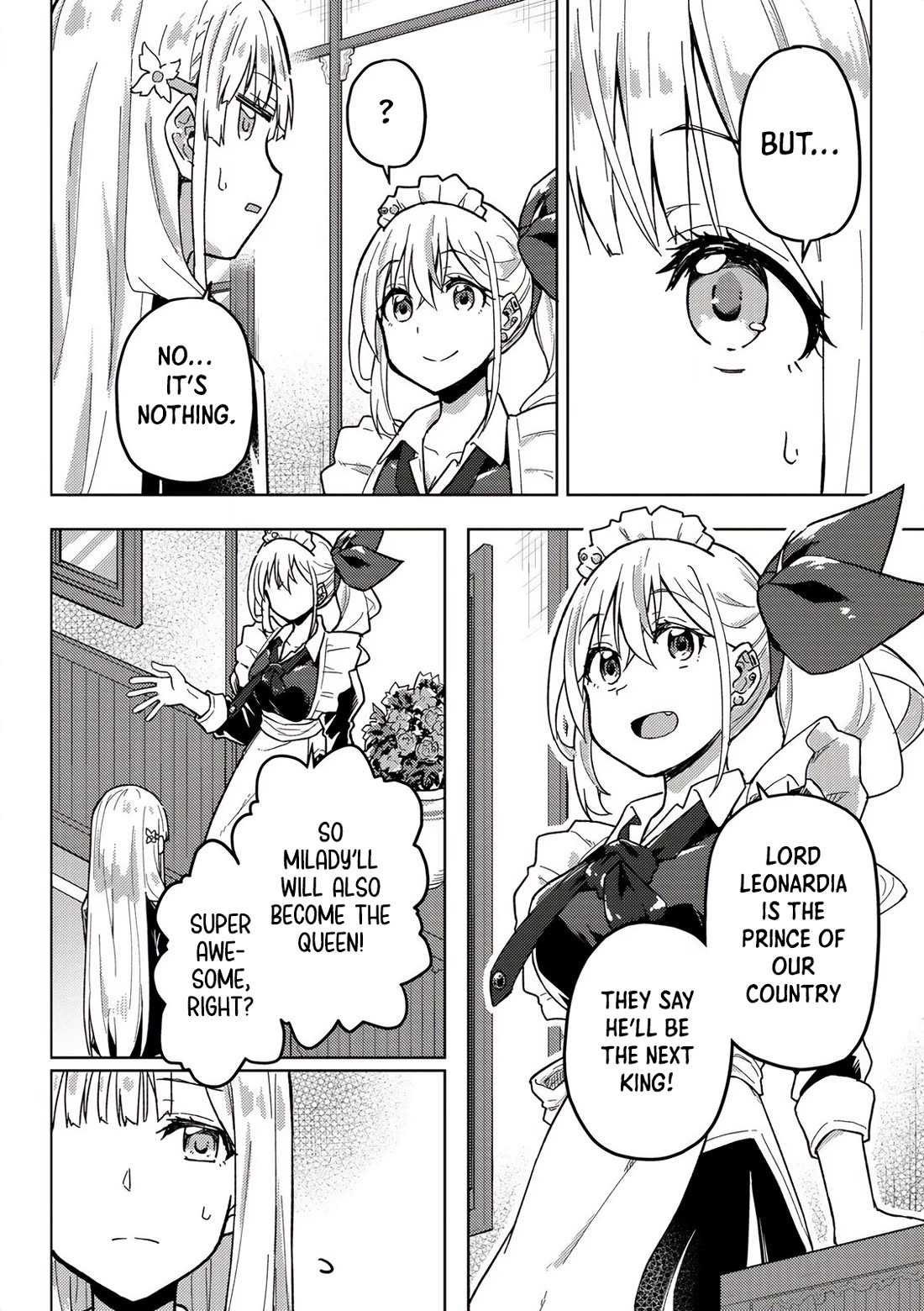 Gal Maid & Villainess: Only Milady's Happy End Will Win! - Chapter 8: Conflicting Thoughts And Wishes