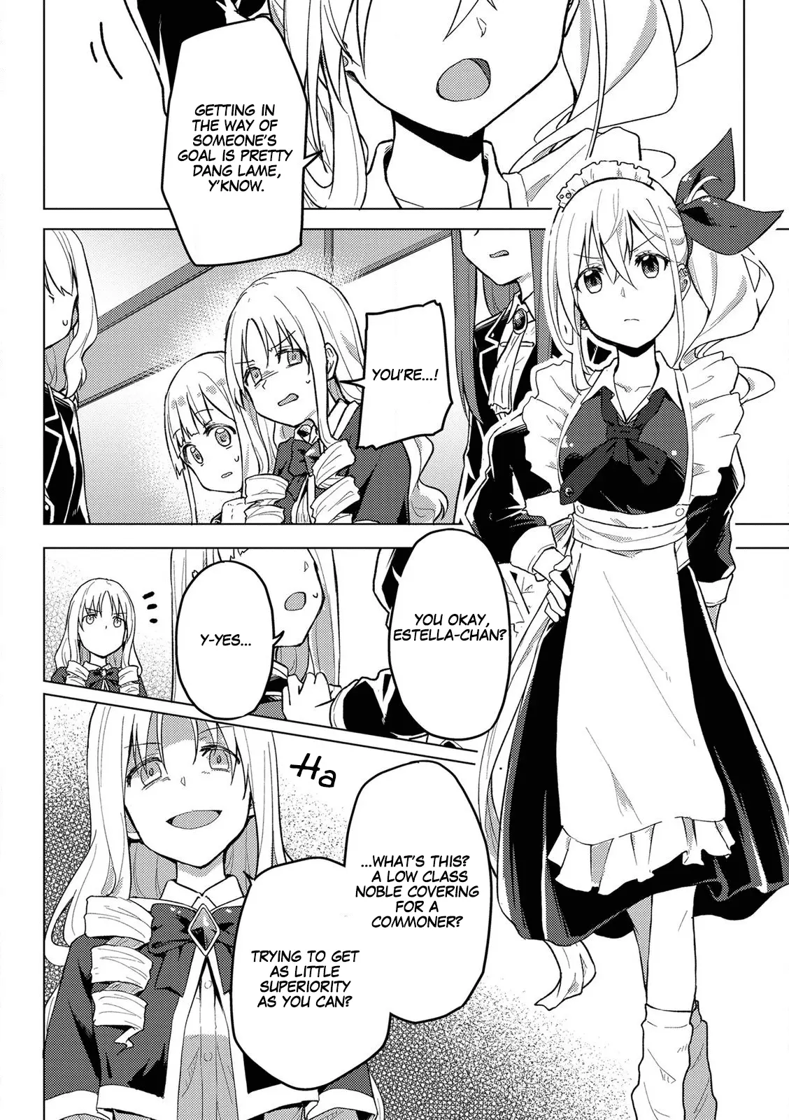 Gal Maid & Villainess: Only Milady's Happy End Will Win! - Chapter 3: I Wanna Make A Friendly Route!