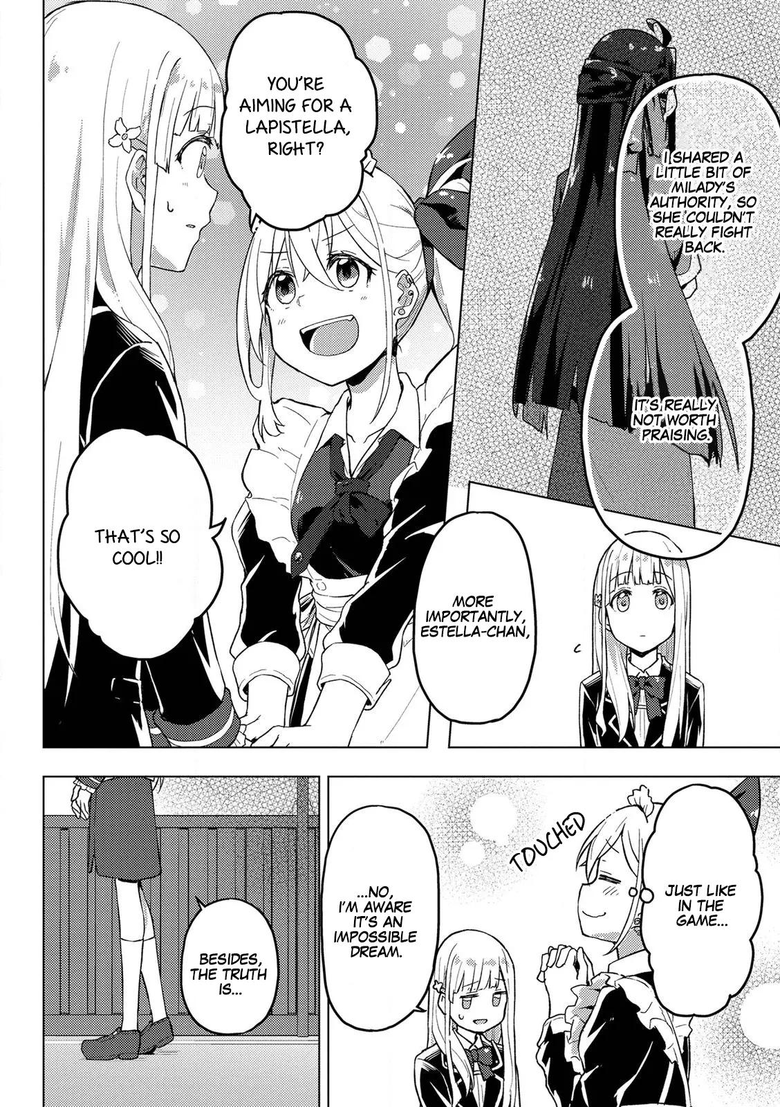 Gal Maid & Villainess: Only Milady's Happy End Will Win! - Chapter 3: I Wanna Make A Friendly Route!