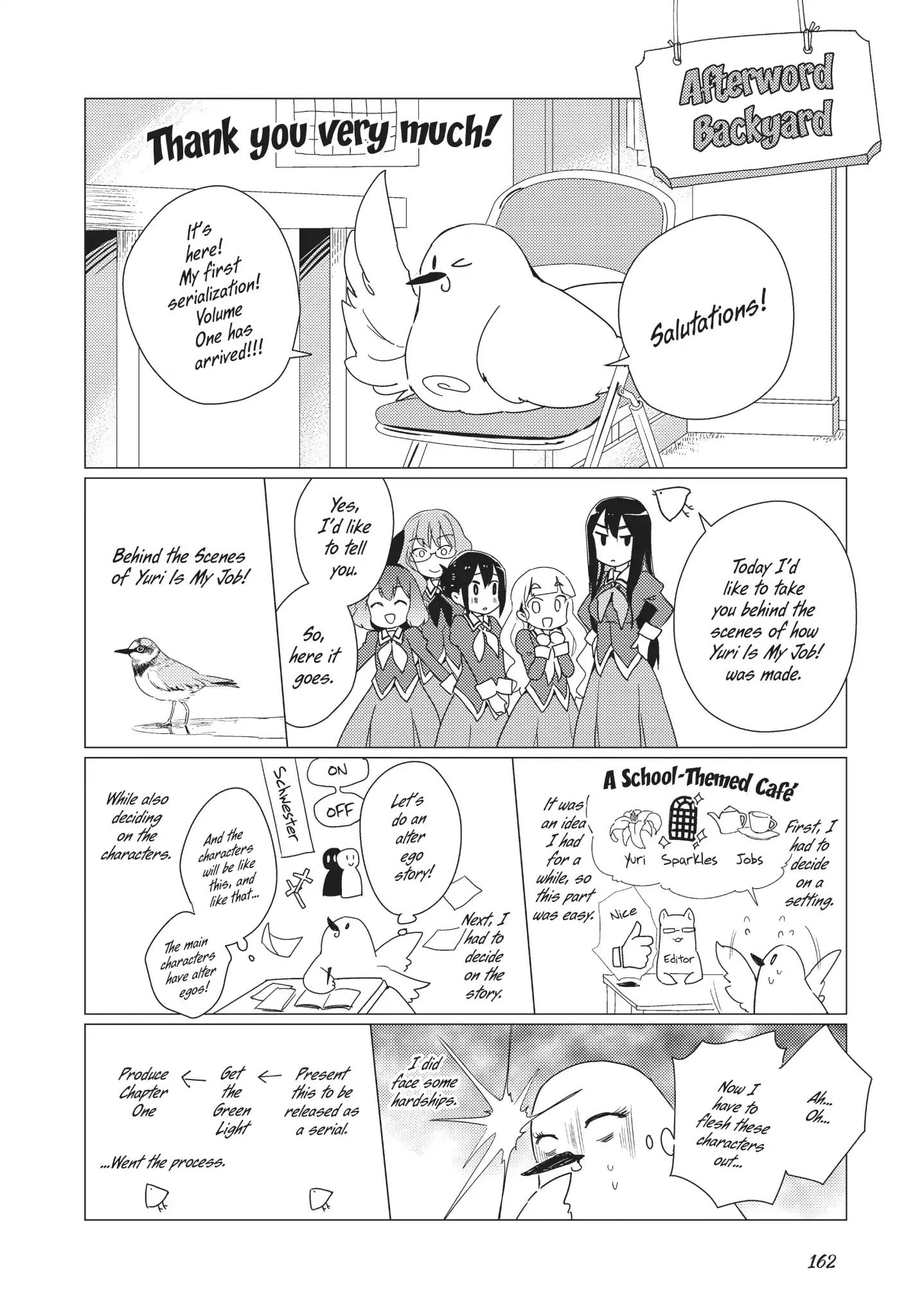 Yuri Is My Job! - Vol.1 Afterword