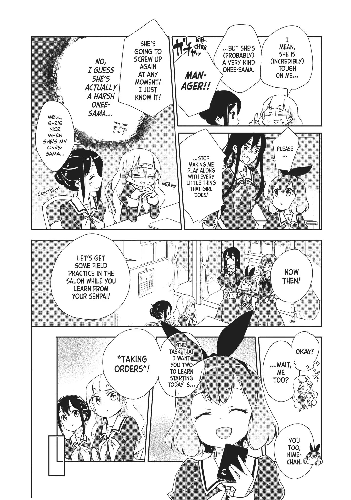 Yuri Is My Job! - Vol.1 Shift 4: Shall We Begin Service Now?