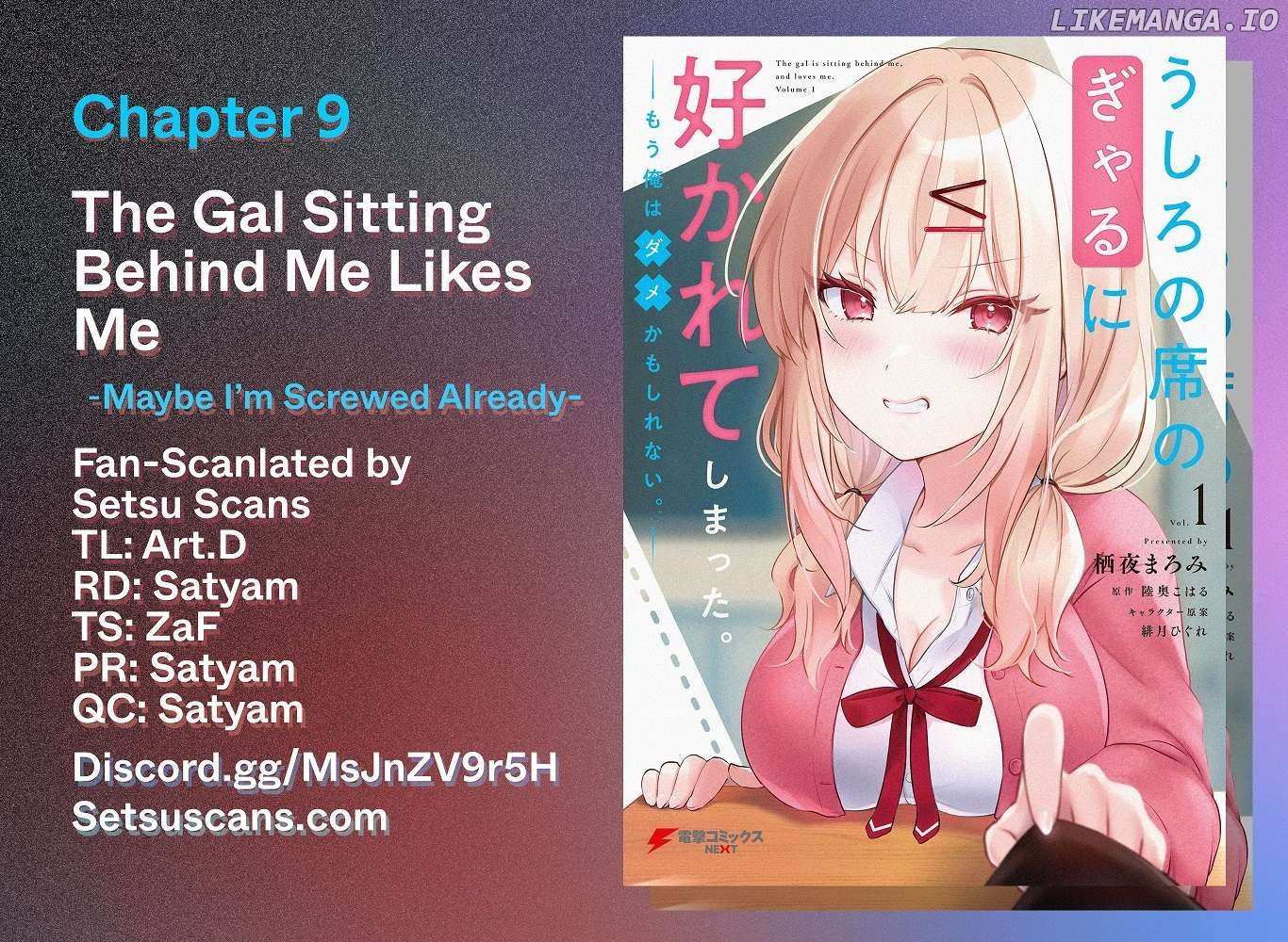 The Gal Sitting Behind Me Likes Me -Maybe I'm Screwed Already- - Chapter 9