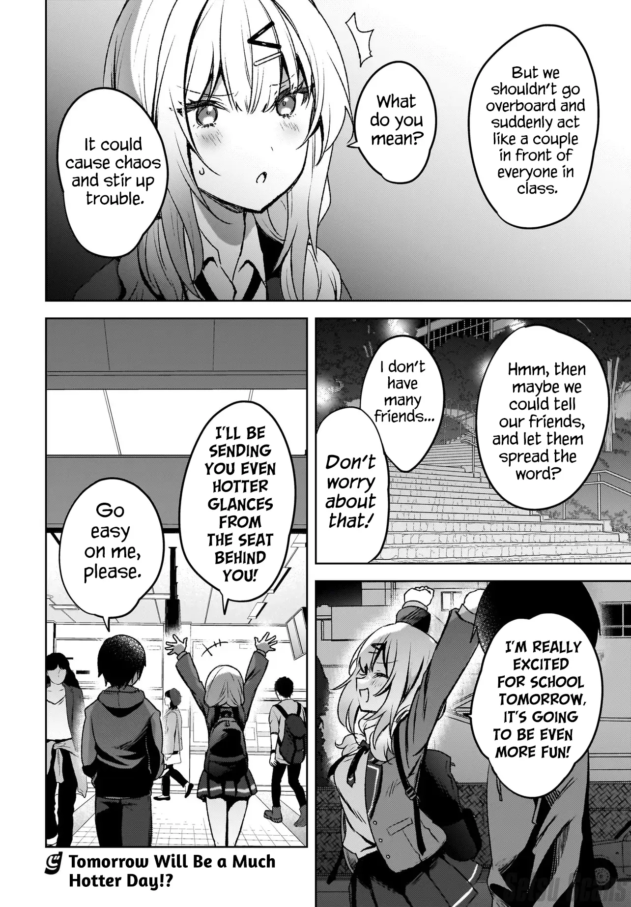 The Gal Sitting Behind Me Likes Me -Maybe I'm Screwed Already- - Vol.2 Chapter 7