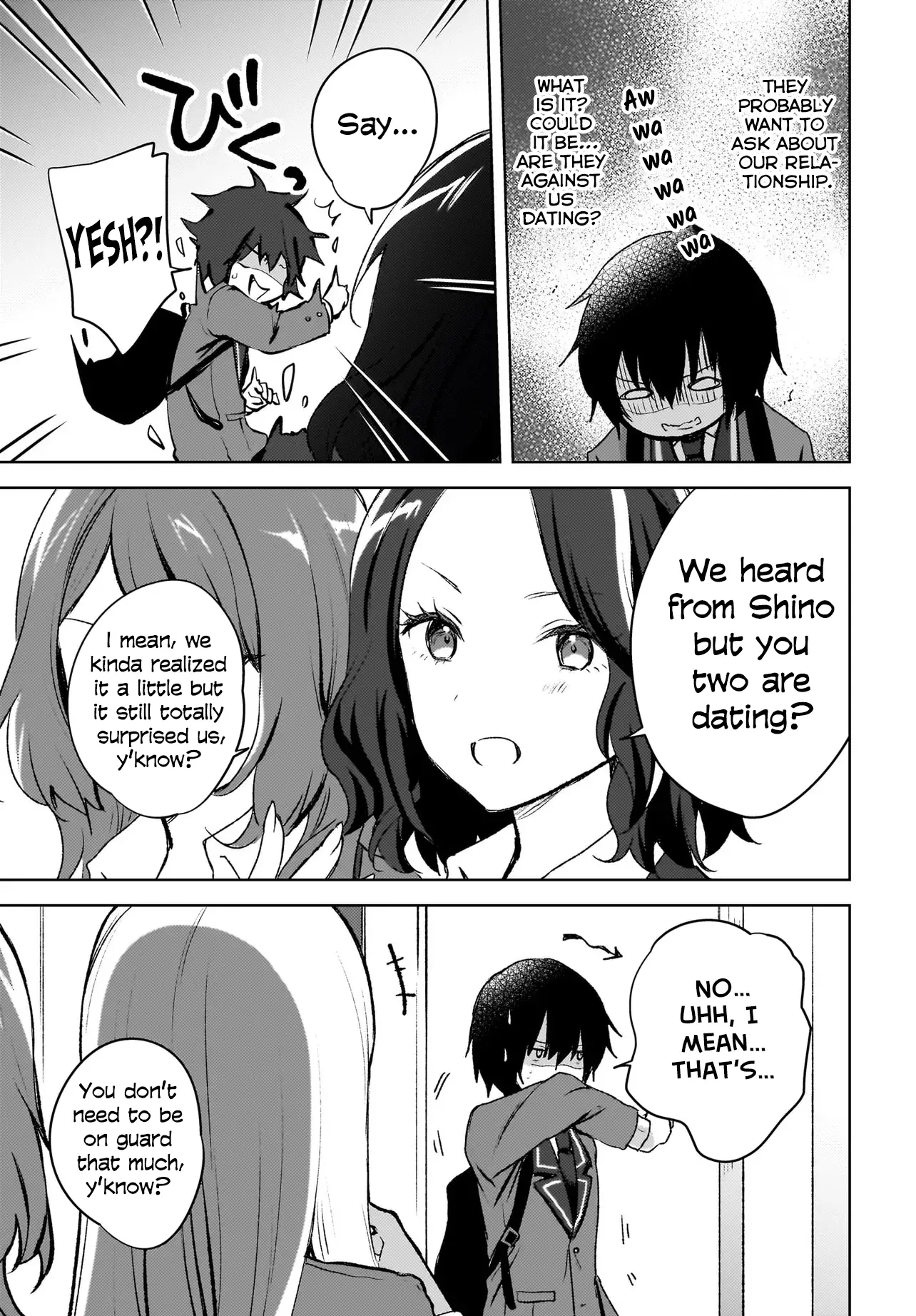 The Gal Sitting Behind Me Likes Me -Maybe I'm Screwed Already- - Vol.2 Chapter 8