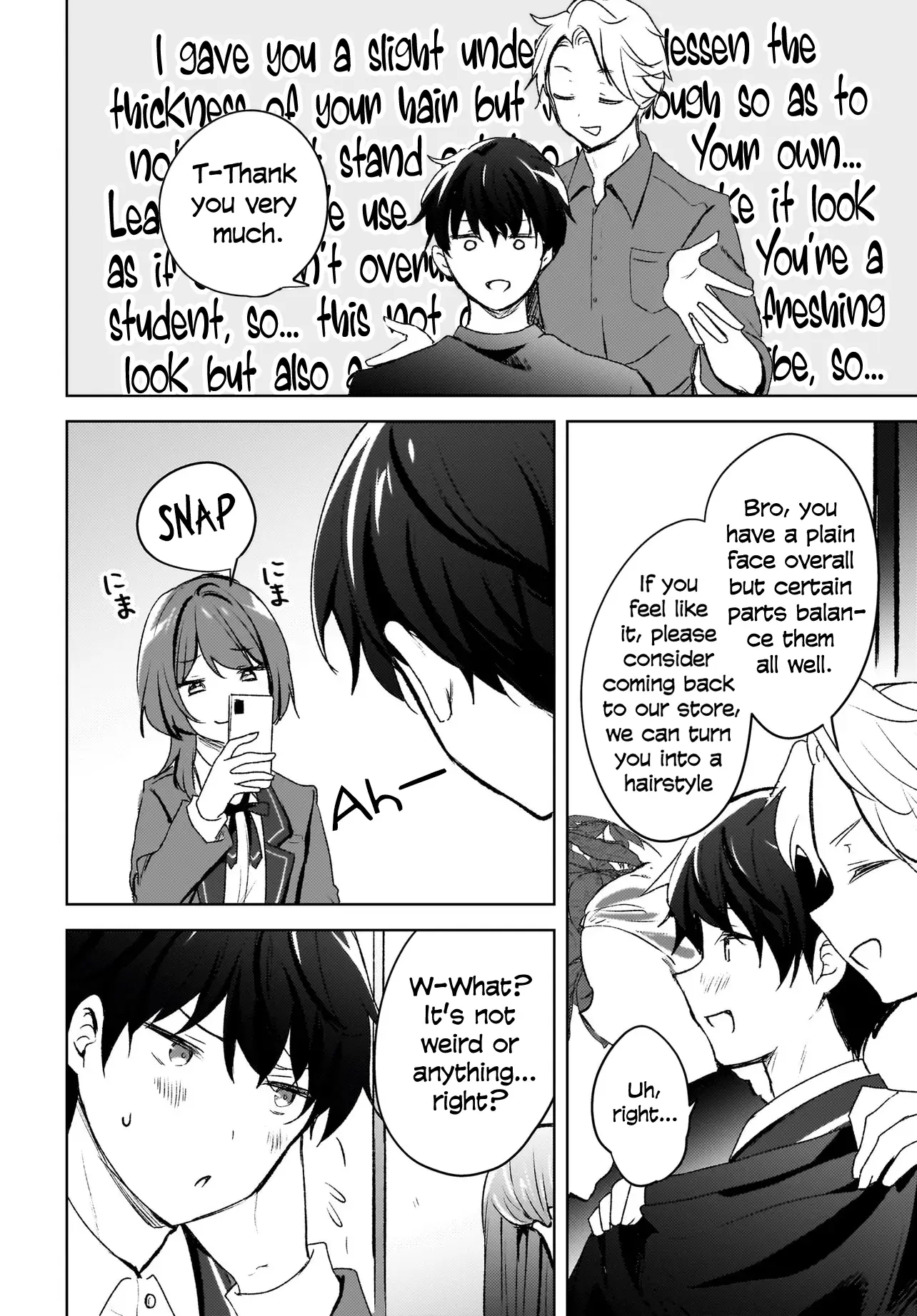 The Gal Sitting Behind Me Likes Me -Maybe I'm Screwed Already- - Vol.2 Chapter 8