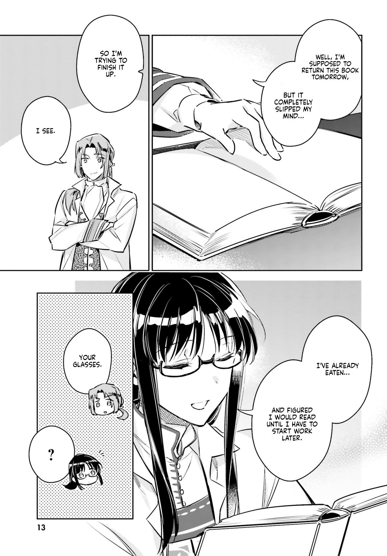 Seijo No Maryoku Wa Bannou Desu - Vol.5 Chapter Extra : Life With Glasses