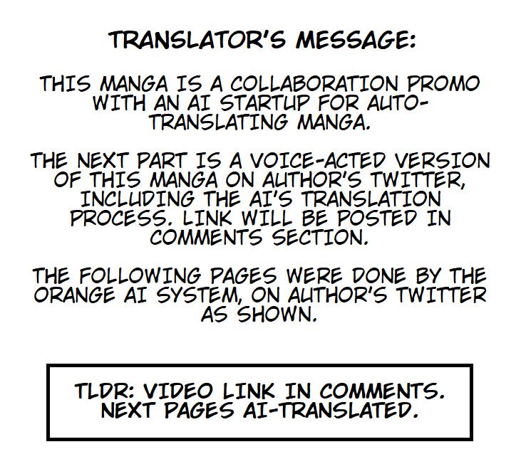 The Old Man Who Was Reincarnated As A Cat - Chapter 172.5: The Manga Artist Who Was Reincarnated As A Cat: Meeting An Orange