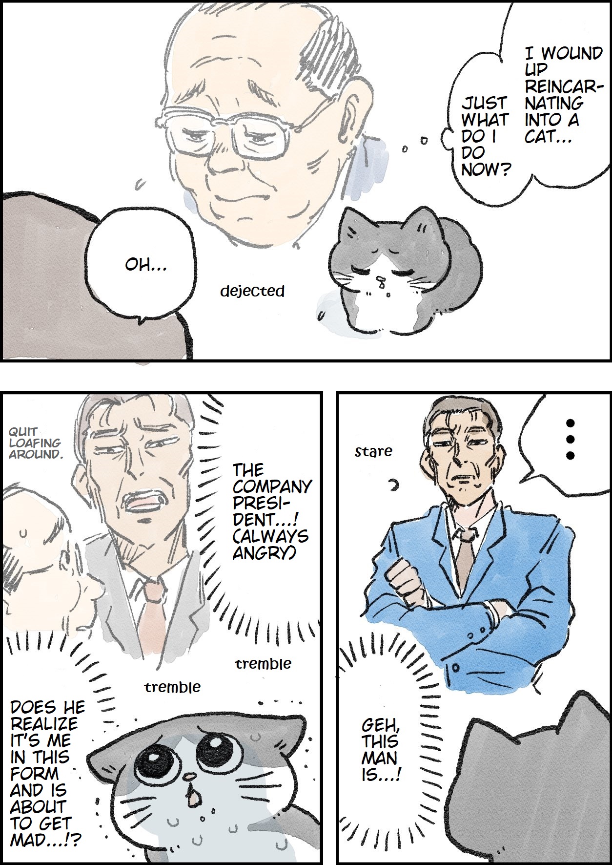 The Old Man Who Was Reincarnated As A Cat - Chapter 5