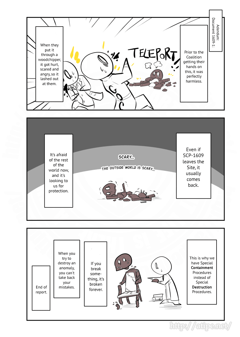 Oversimplified Scp - Chapter 164: Scp-1609