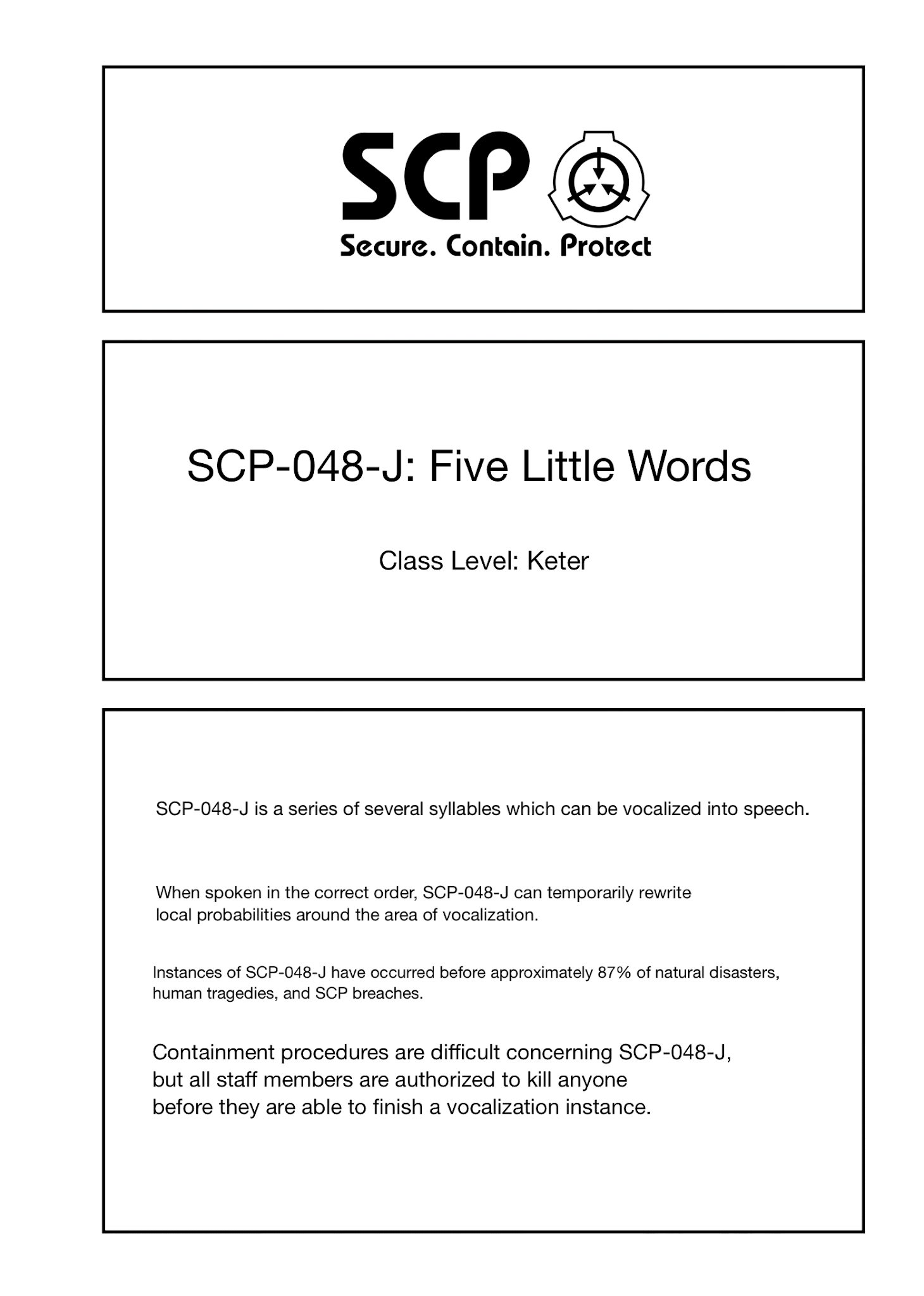 Oversimplified Scp - Chapter 166.5: Scp-048-J