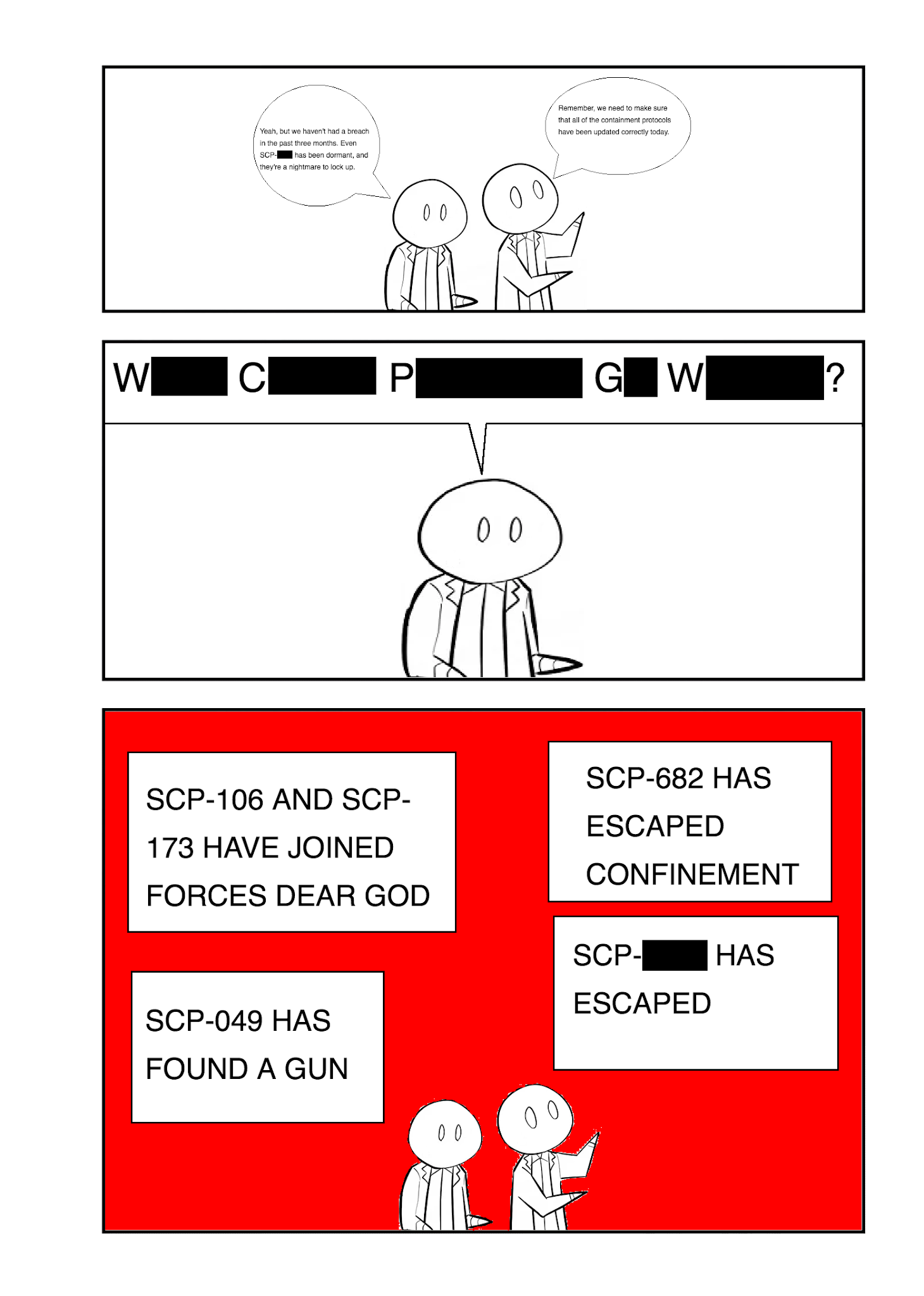 Oversimplified Scp - Chapter 166.5: Scp-048-J