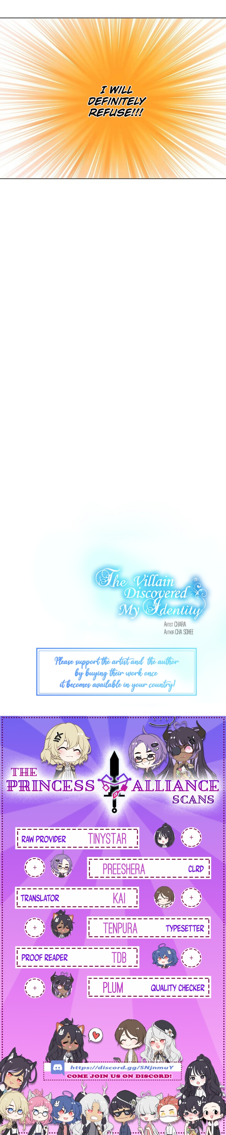 The Villain Discovered My Identity - Chapter 14