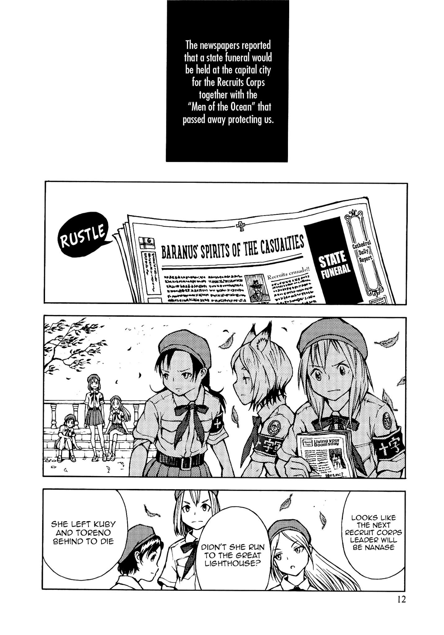 Shuumatsu No Maristella - Chapter 11: Repose