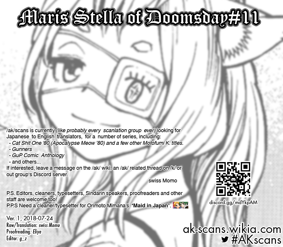 Shuumatsu No Maristella - Chapter 11: Repose