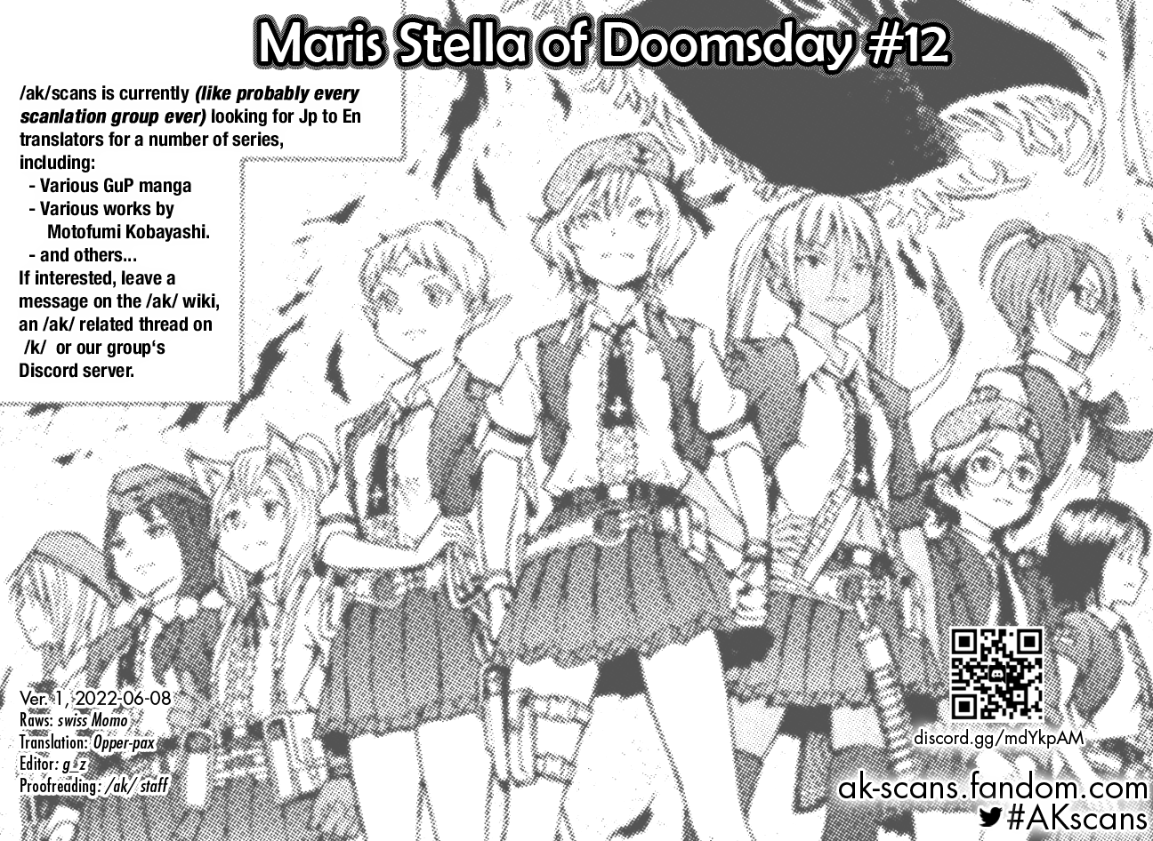 Shuumatsu No Maristella - Vol.3 Chapter 12: Forgiveness