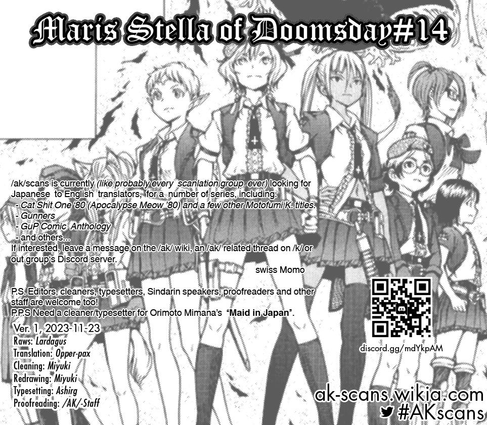 Shuumatsu No Maristella - Vol.3 Chapter 14: Gateway To The Destination