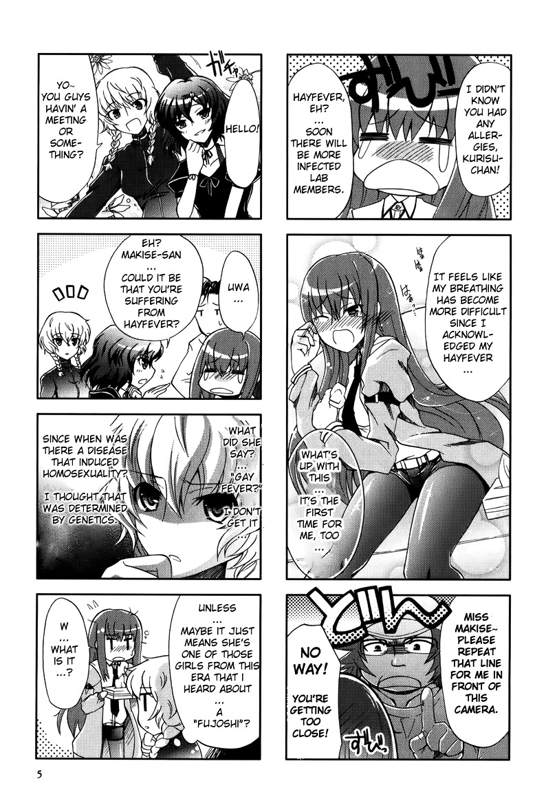 Magi-Cu 4-Koma - Steins;Gate - Sekaisen Hendouritsu X. 091015% - Vol.3 Chapter 1