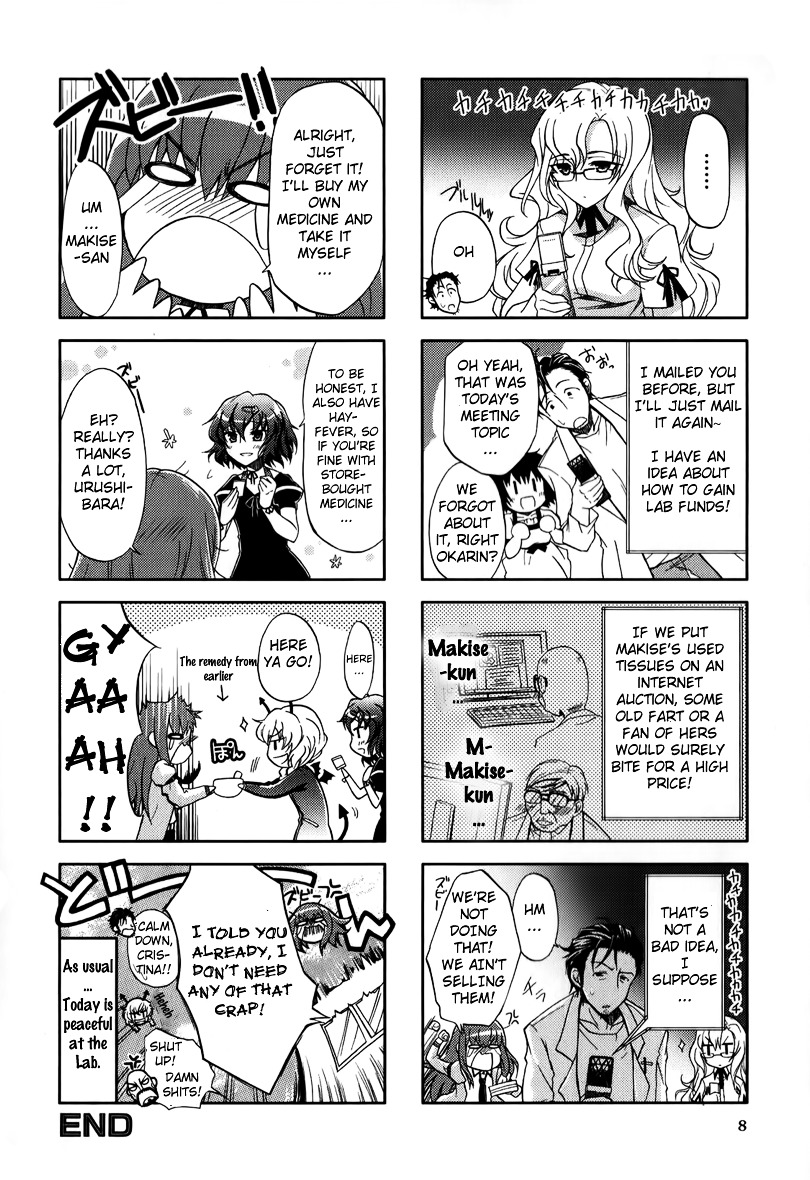 Magi-Cu 4-Koma - Steins;Gate - Sekaisen Hendouritsu X. 091015% - Vol.3 Chapter 1