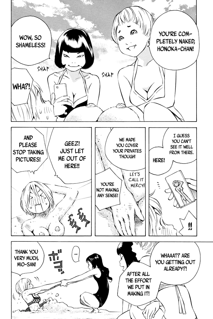 Sailor Fuku, Tokidoki Apron - Chapter 33: Honoka Gets Buried In Sand