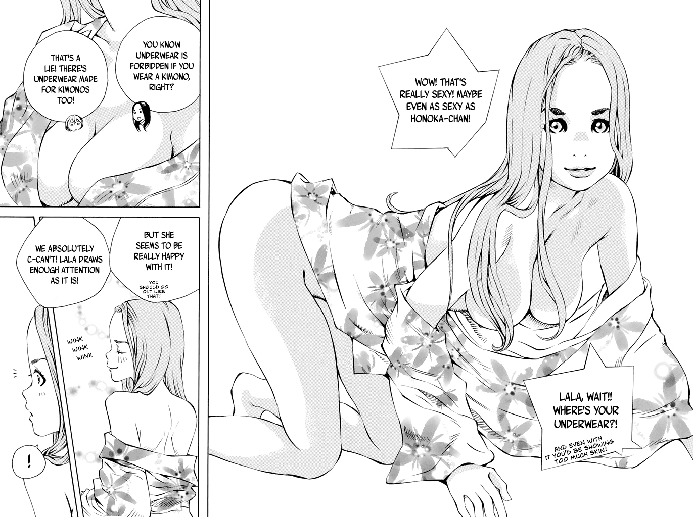 Sailor Fuku, Tokidoki Apron - Chapter 34: Honoka Wears A Yukata