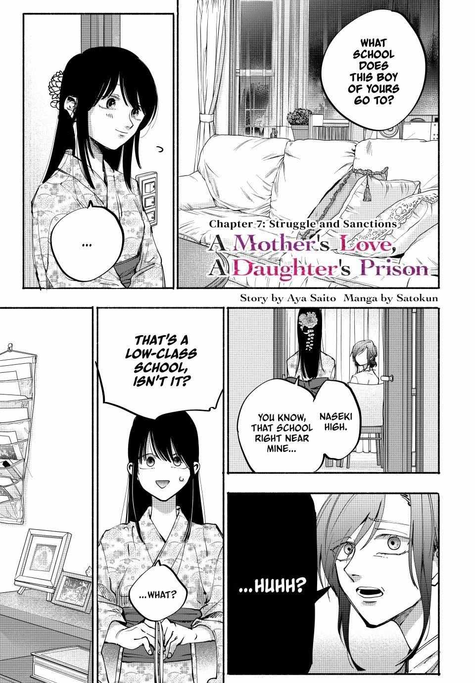 A Motherʼs Love, A Daughterʼs Prison - Chapter 7