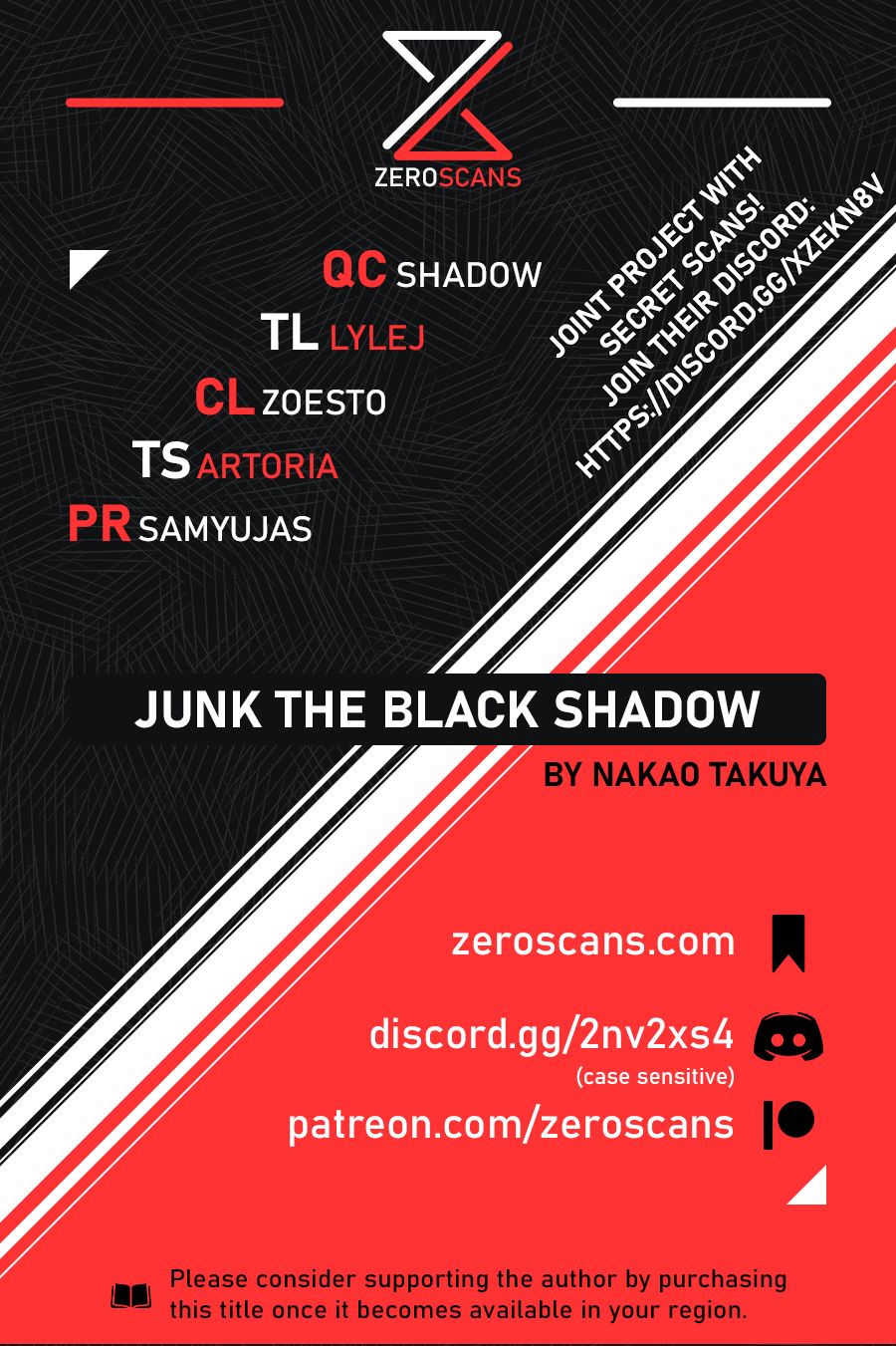 Junk The Black Shadow - Chapter 33: King Of Light