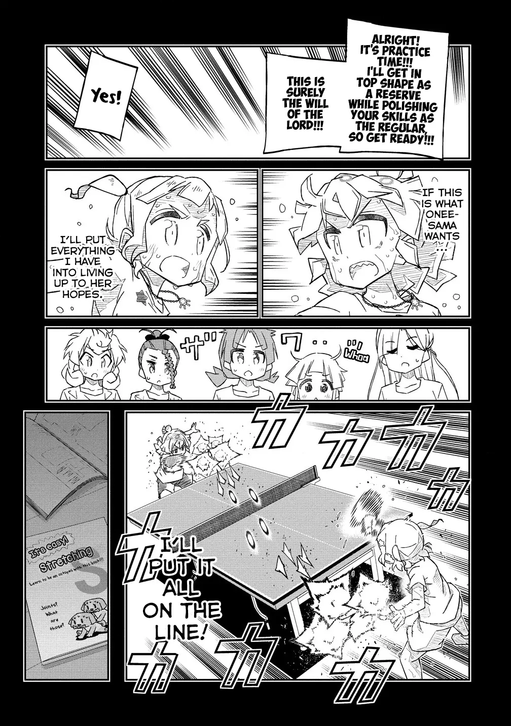 Shakunetsu No Takkyuu Musume Reburn!! - Chapter 10.1: The Cross I Carry