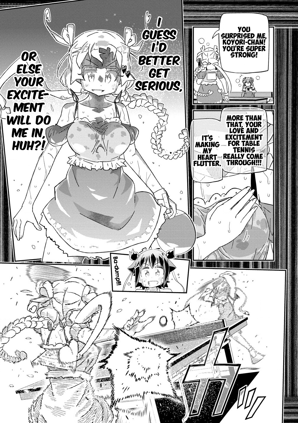 Shakunetsu No Takkyuu Musume Reburn!! - Chapter 7.2: My Heart Didn't Race