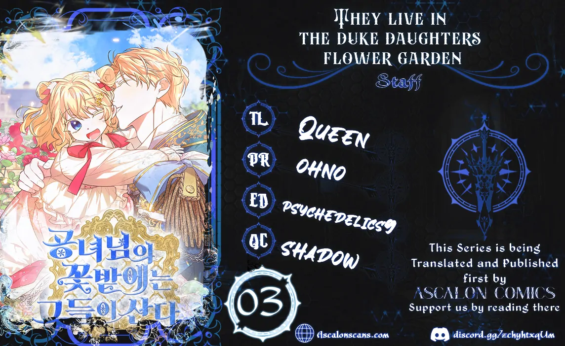 They Live In The Duke Daughter's Flowers Garden - Chapter 3