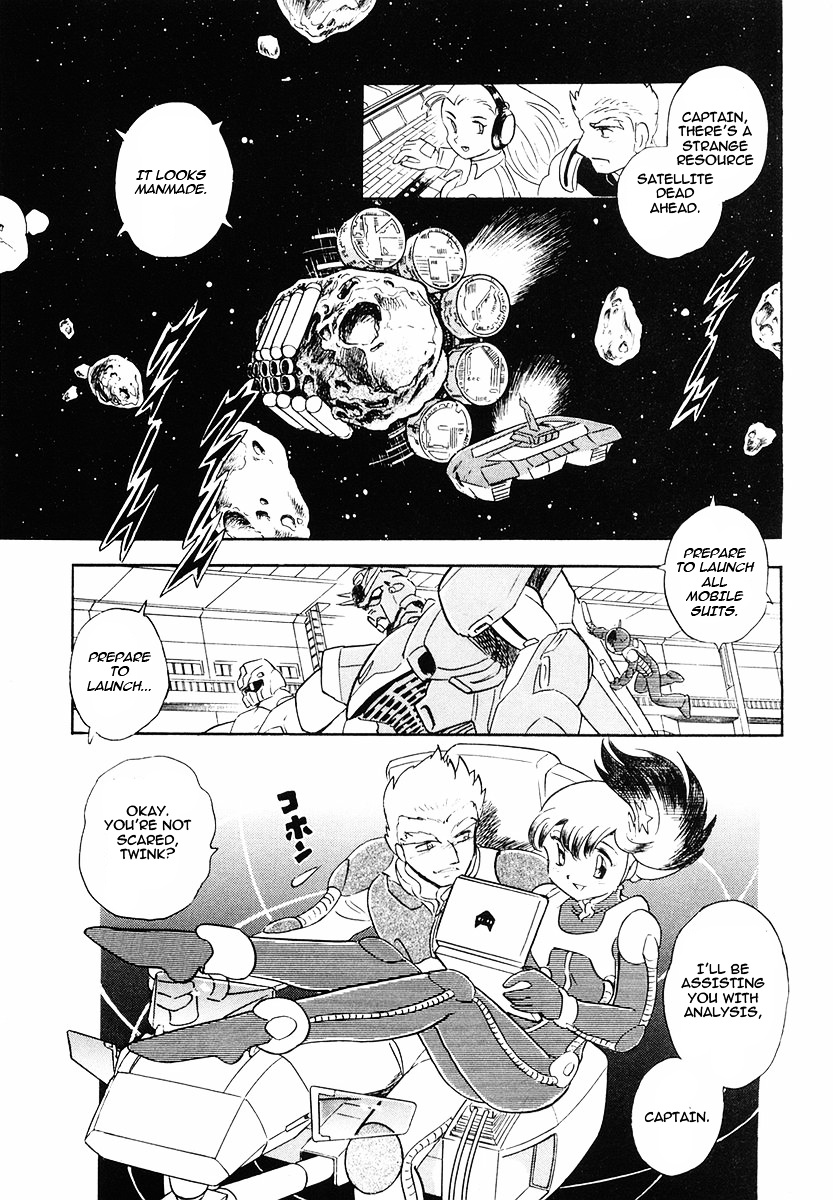 Crossbone Gundam: Skullheart - Vol.1 Chapter 6 : Uc 0136 - The Monkey S Satelite