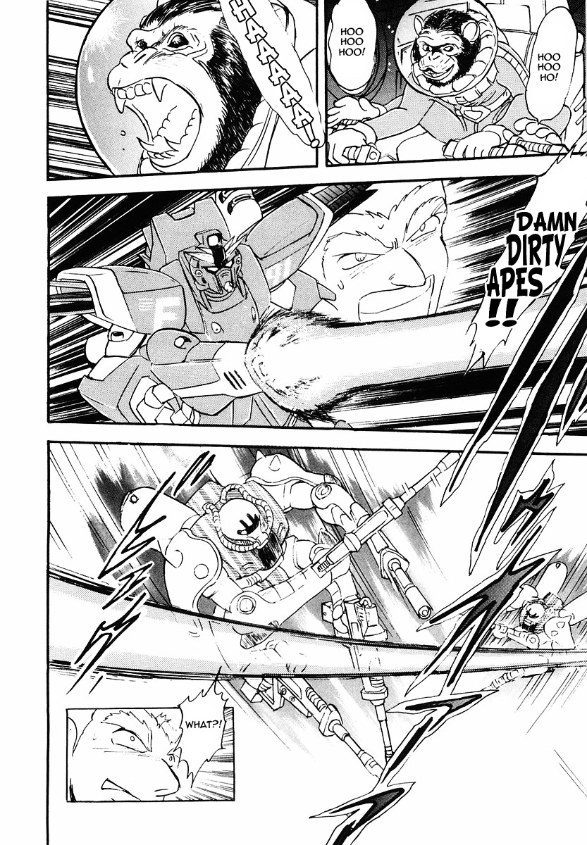 Crossbone Gundam: Skullheart - Vol.1 Chapter 6 : Uc 0136 - The Monkey S Satelite