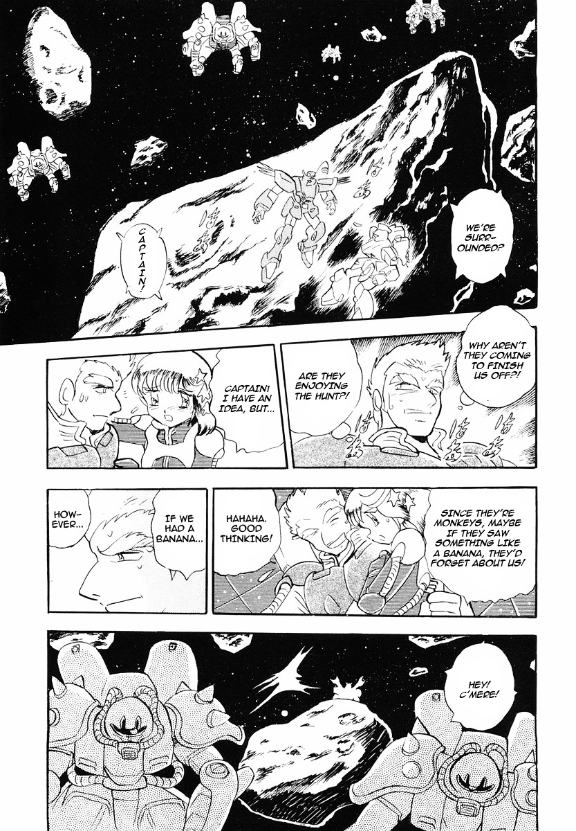 Crossbone Gundam: Skullheart - Vol.1 Chapter 6 : Uc 0136 - The Monkey S Satelite