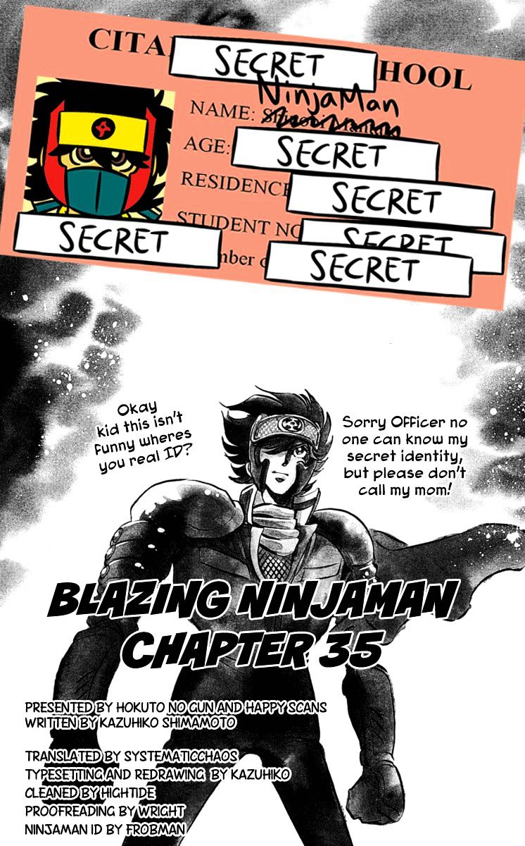 Blazing Ninjaman - Chapter 35 : Bantaro The Cyborg