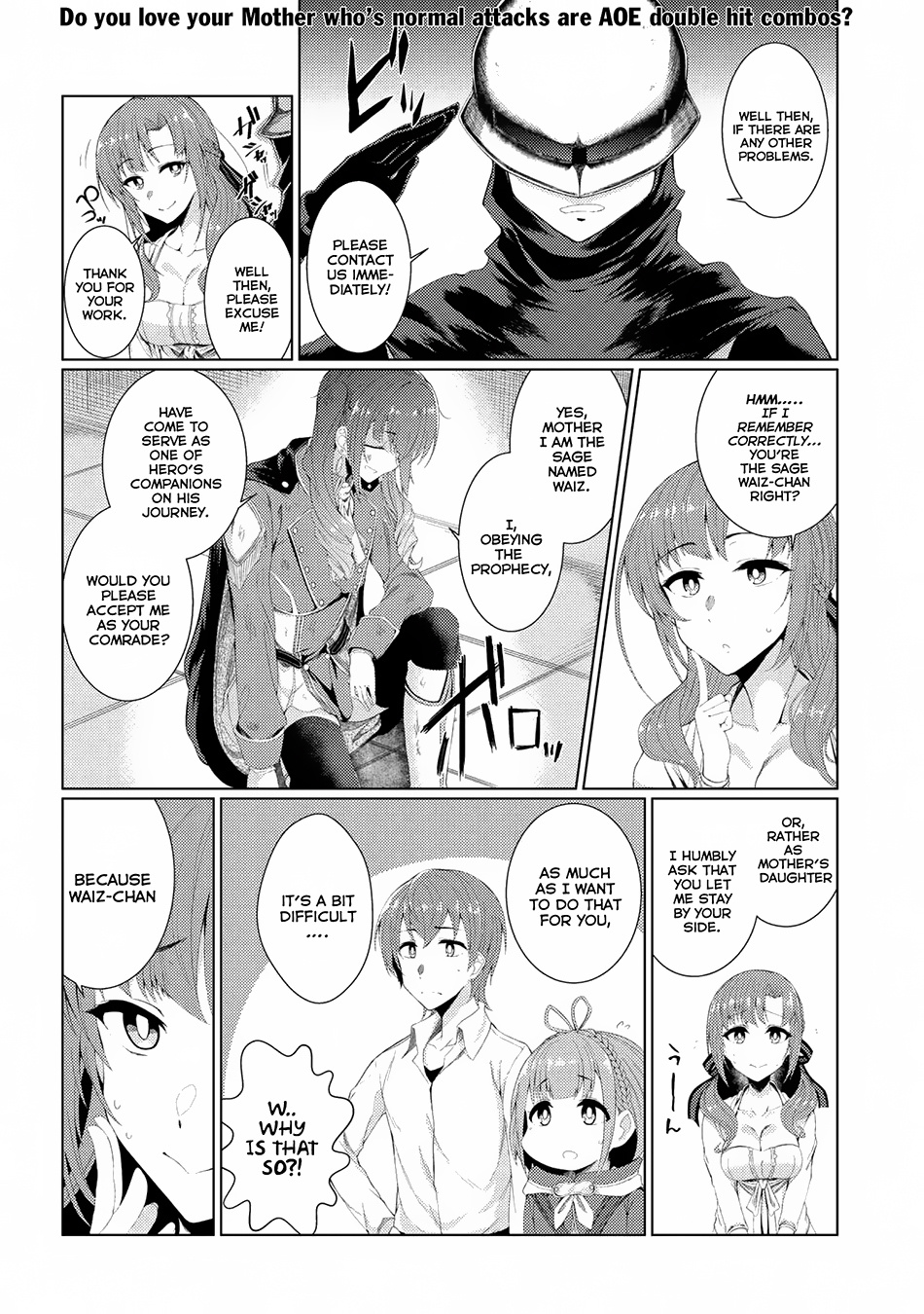 Tsuujou Kougeki Ga Zentai Kougeki De Ni-Kai Kougeki No Okaa-San Wa Suki Desu Ka? - Chapter 2.5